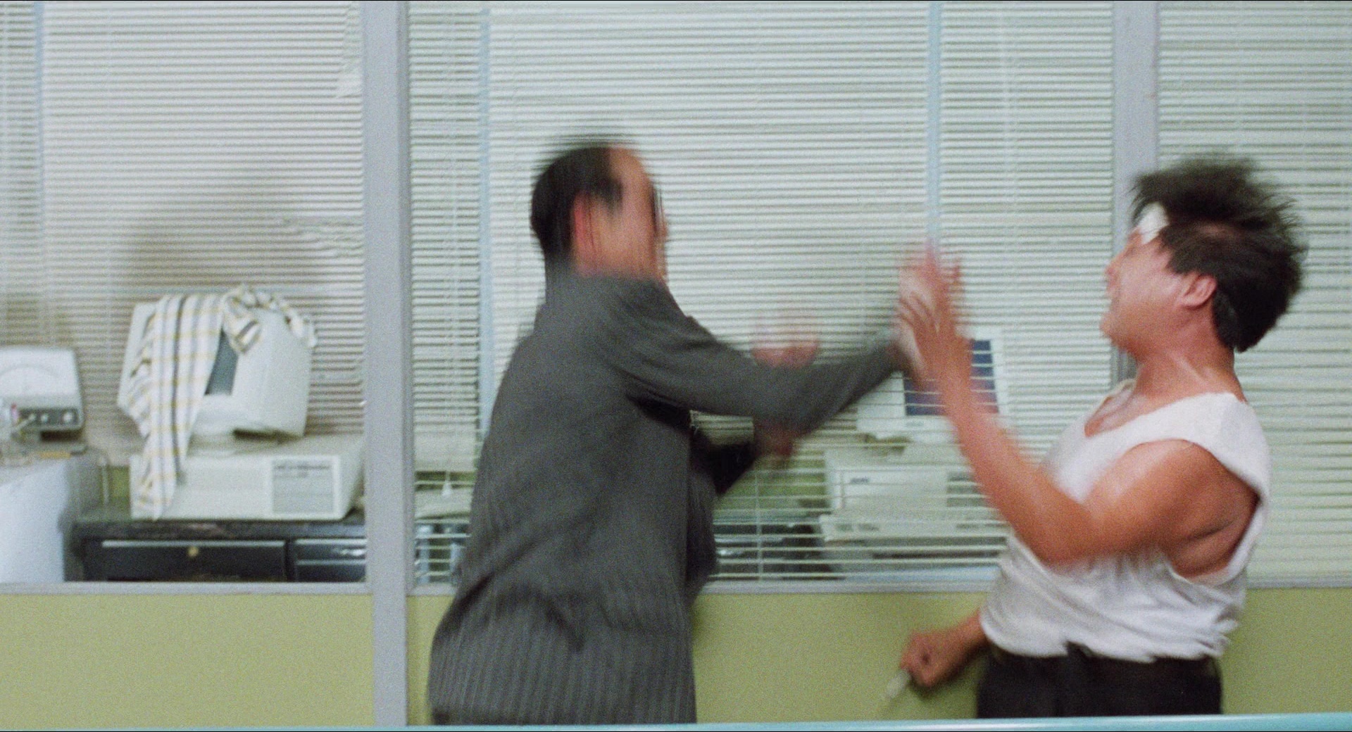 Fei lung mang jeung (1988), wide, 1.85:1 — film still