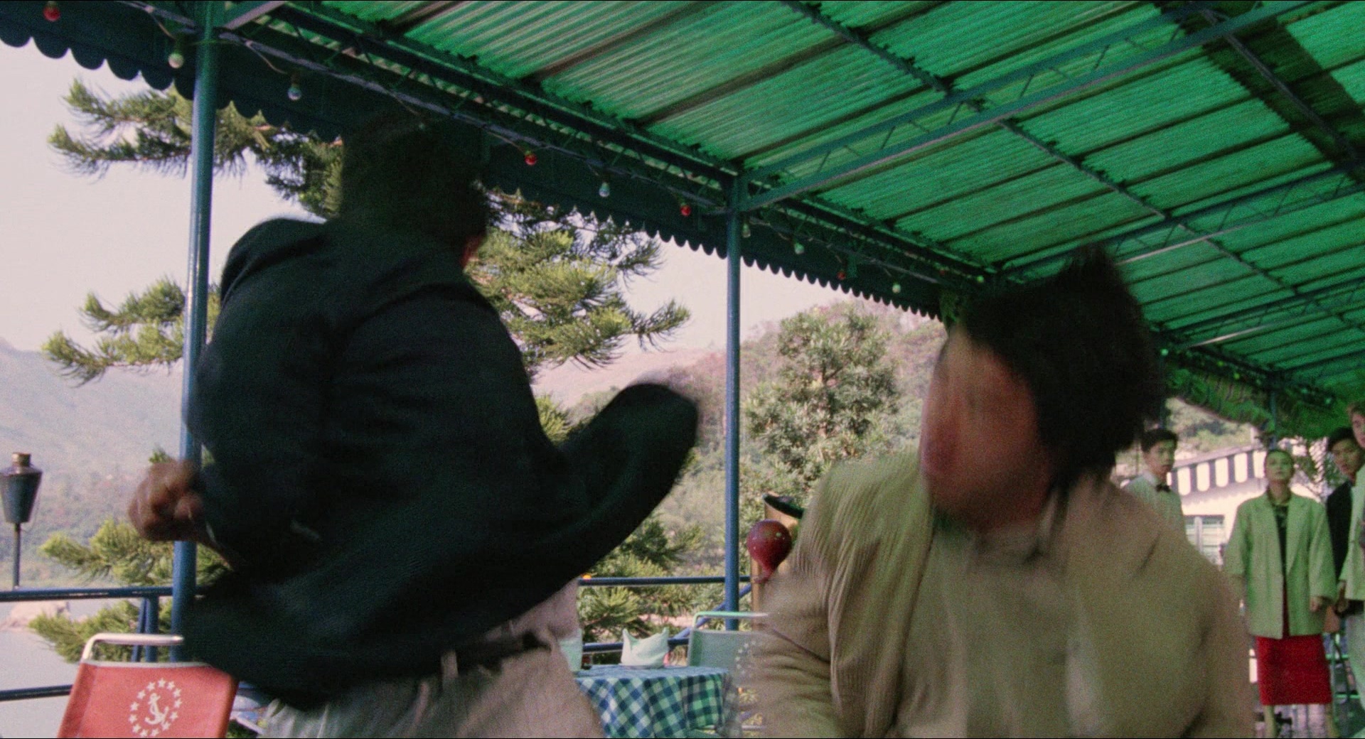 Fei lung mang jeung (1988), wide, 1.85:1 — film still
