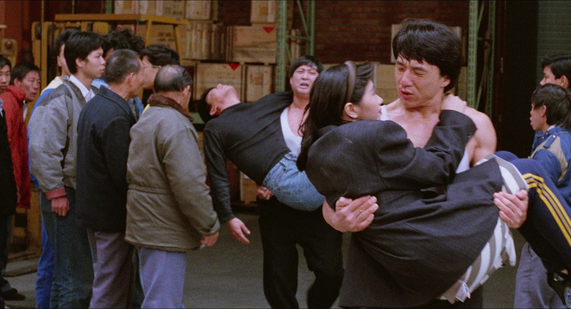 Fei lung mang jeung (1988), wide, 1.85:1 — film still
