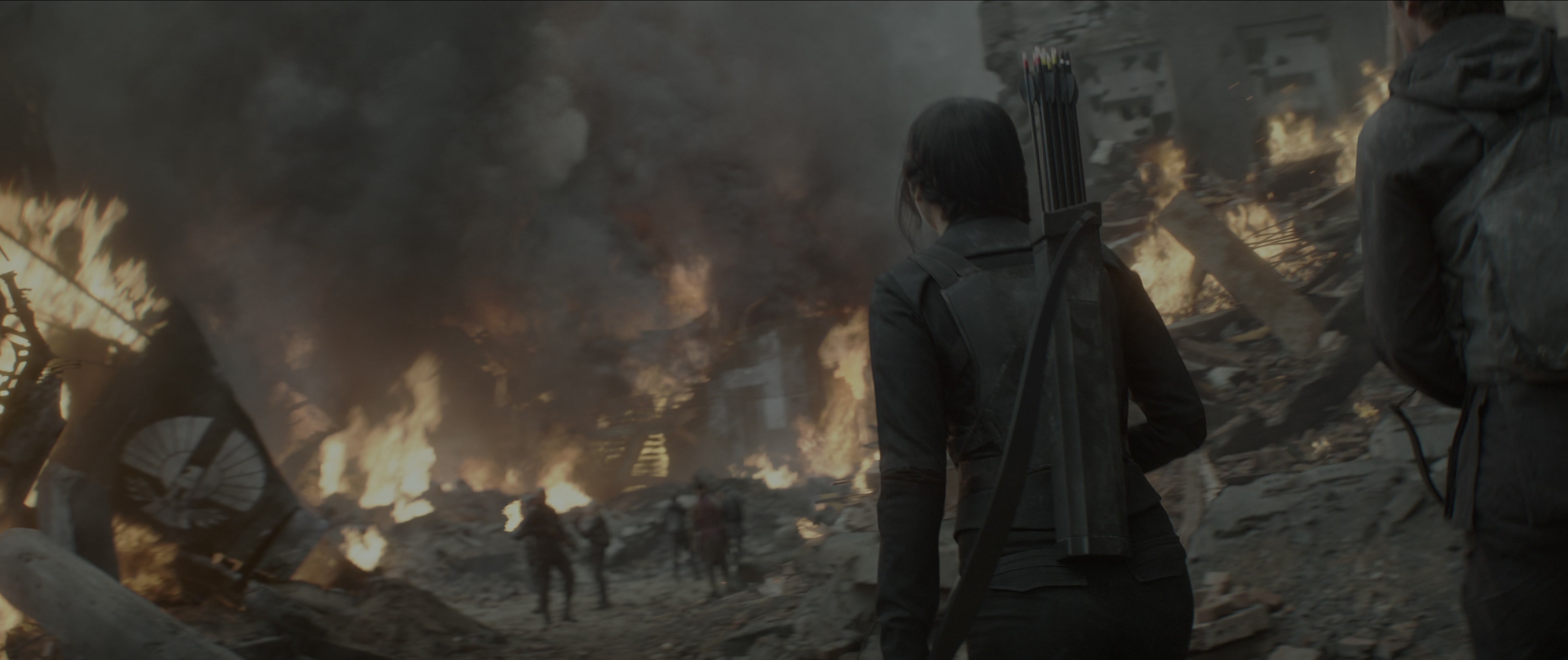 The Hunger Games: Mockingjay - Part 1 (2014), wide, 2.38:1 — film still