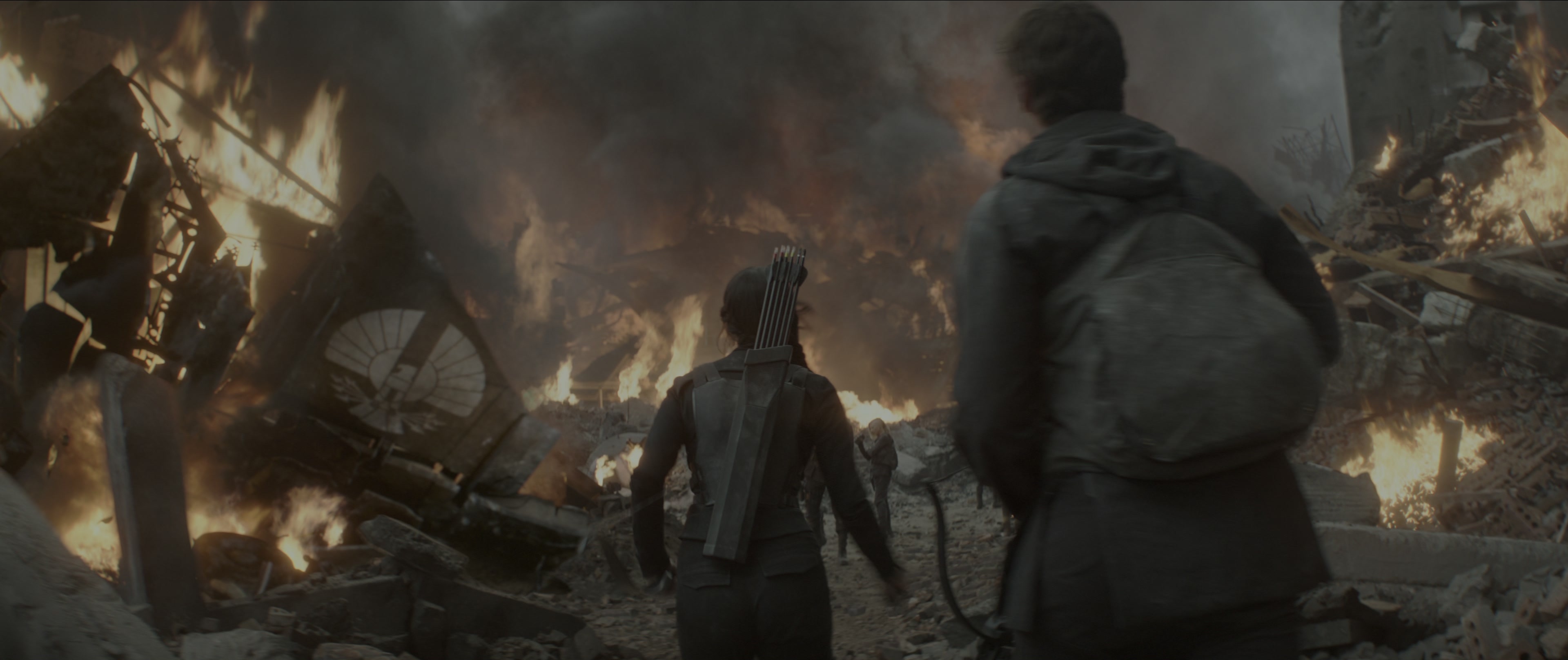 The Hunger Games: Mockingjay - Part 1 (2014), wide, 2.38:1 — film still