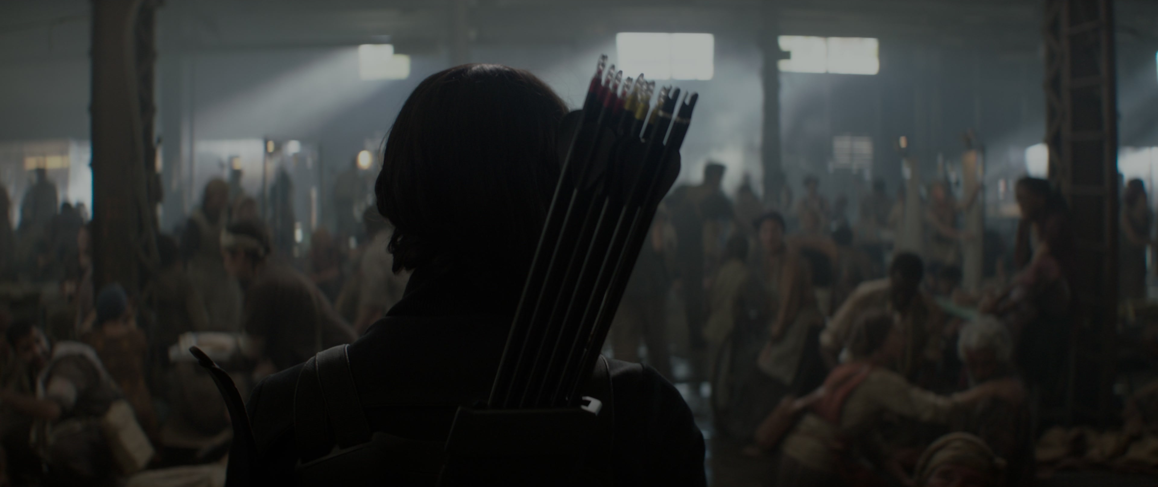 The Hunger Games: Mockingjay - Part 1 (2014), wide, 2.38:1 — film still