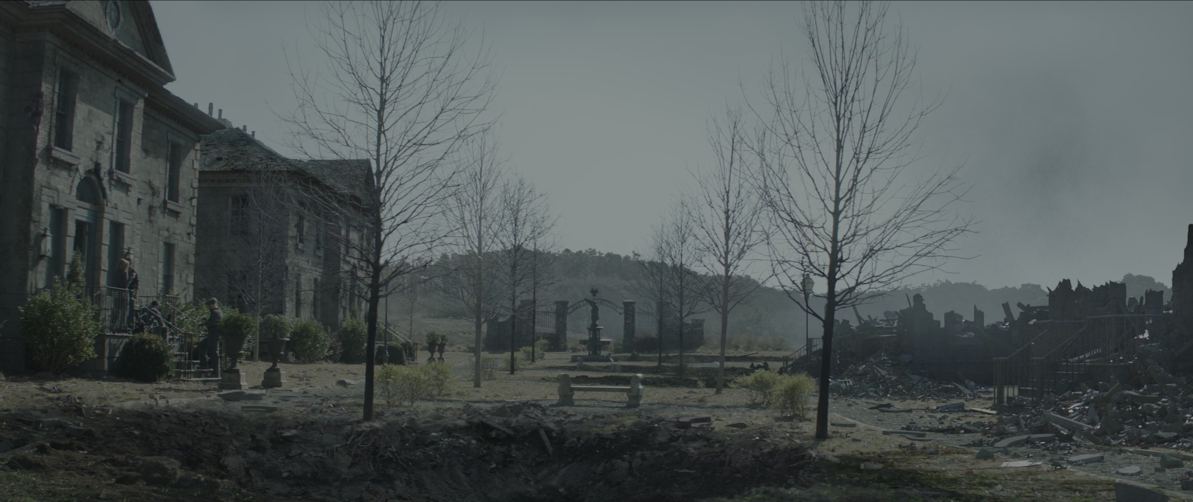 The Hunger Games: Mockingjay - Part 1 (2014), wide, 2.38:1 — film still