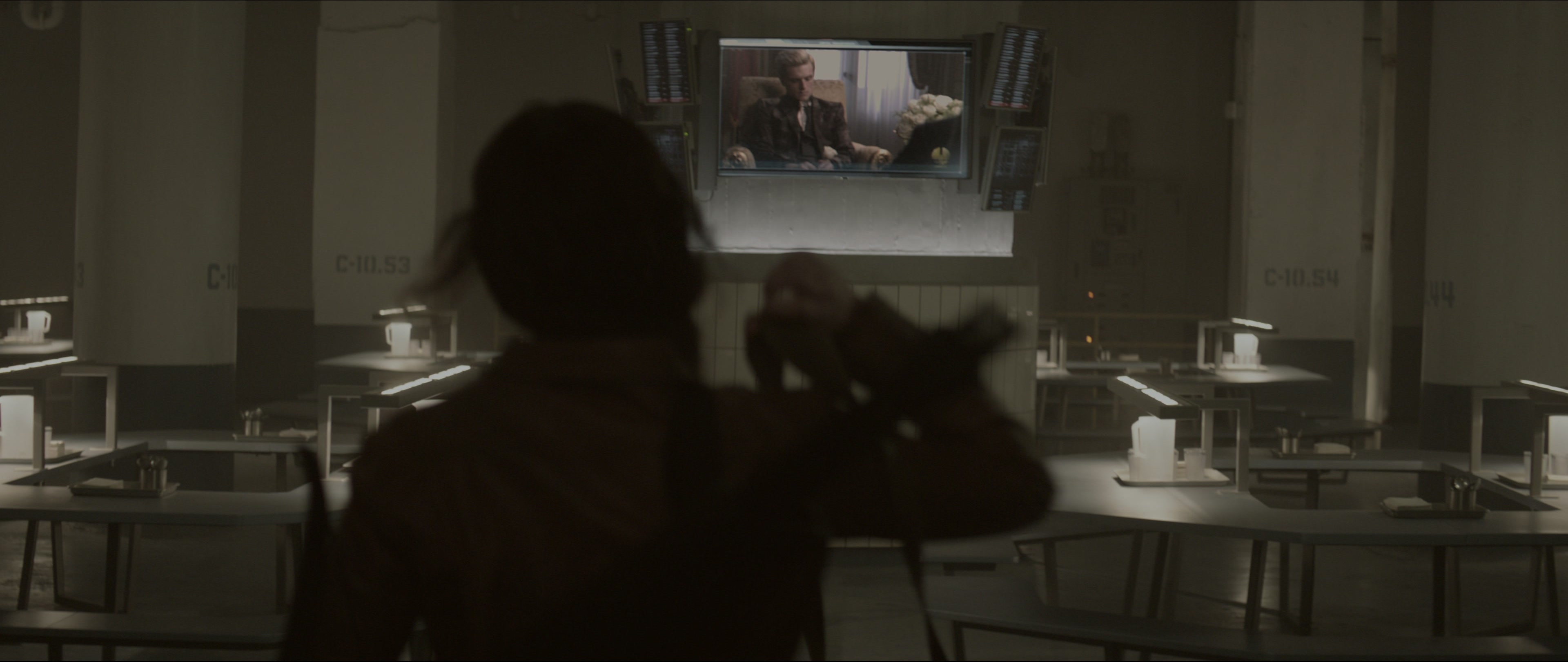 The Hunger Games: Mockingjay - Part 1 (2014), wide, 2.37:1 — film still