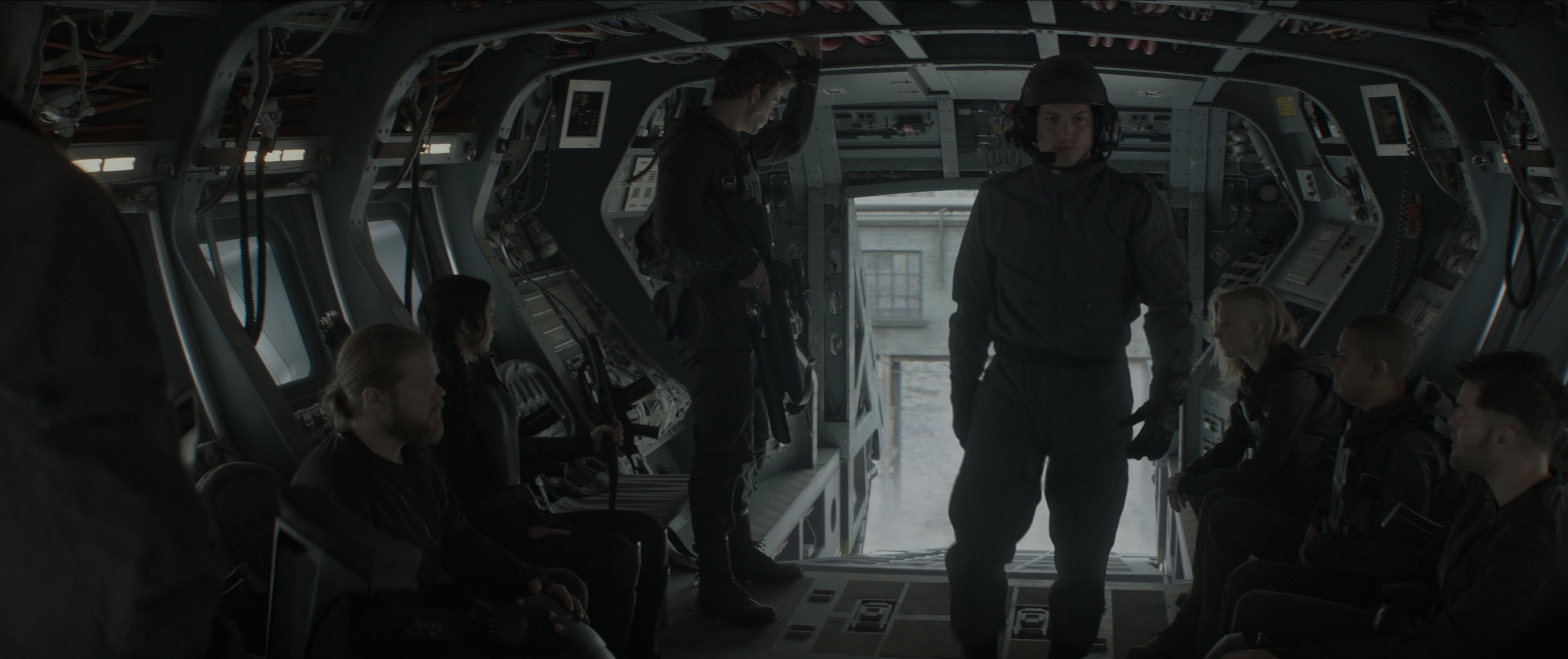 The Hunger Games: Mockingjay - Part 1 (2014), wide, 2.38:1 — film still