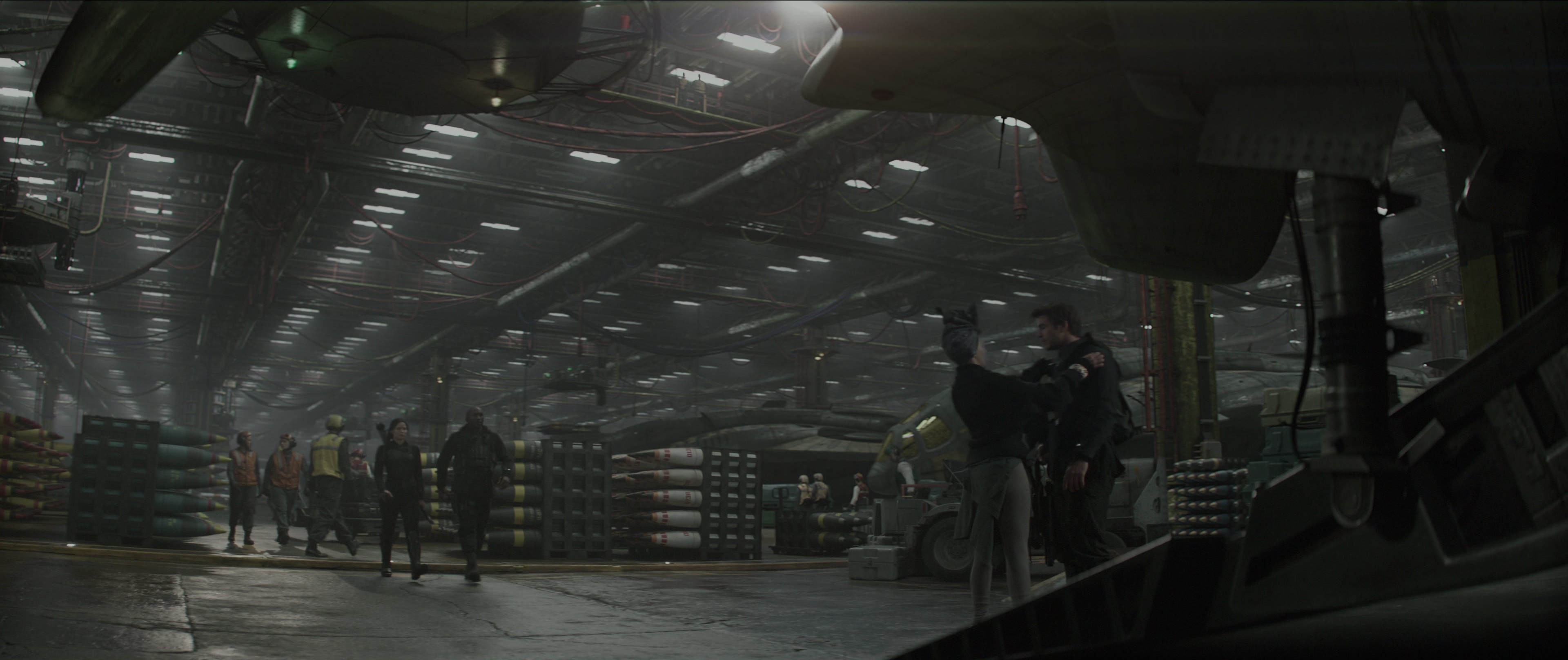 The Hunger Games: Mockingjay - Part 1 (2014), wide, 2.38:1 — film still