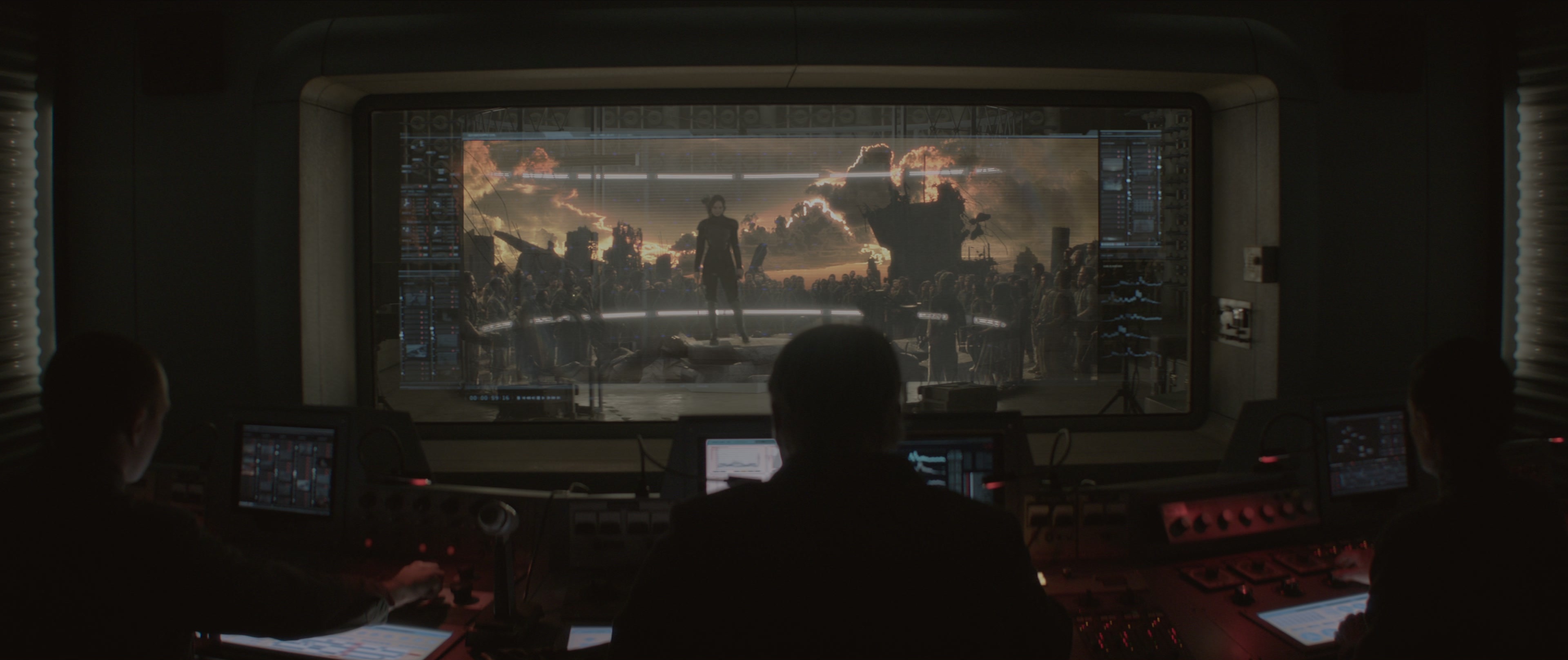 The Hunger Games: Mockingjay - Part 1 (2014), wide, 2.38:1 — film still