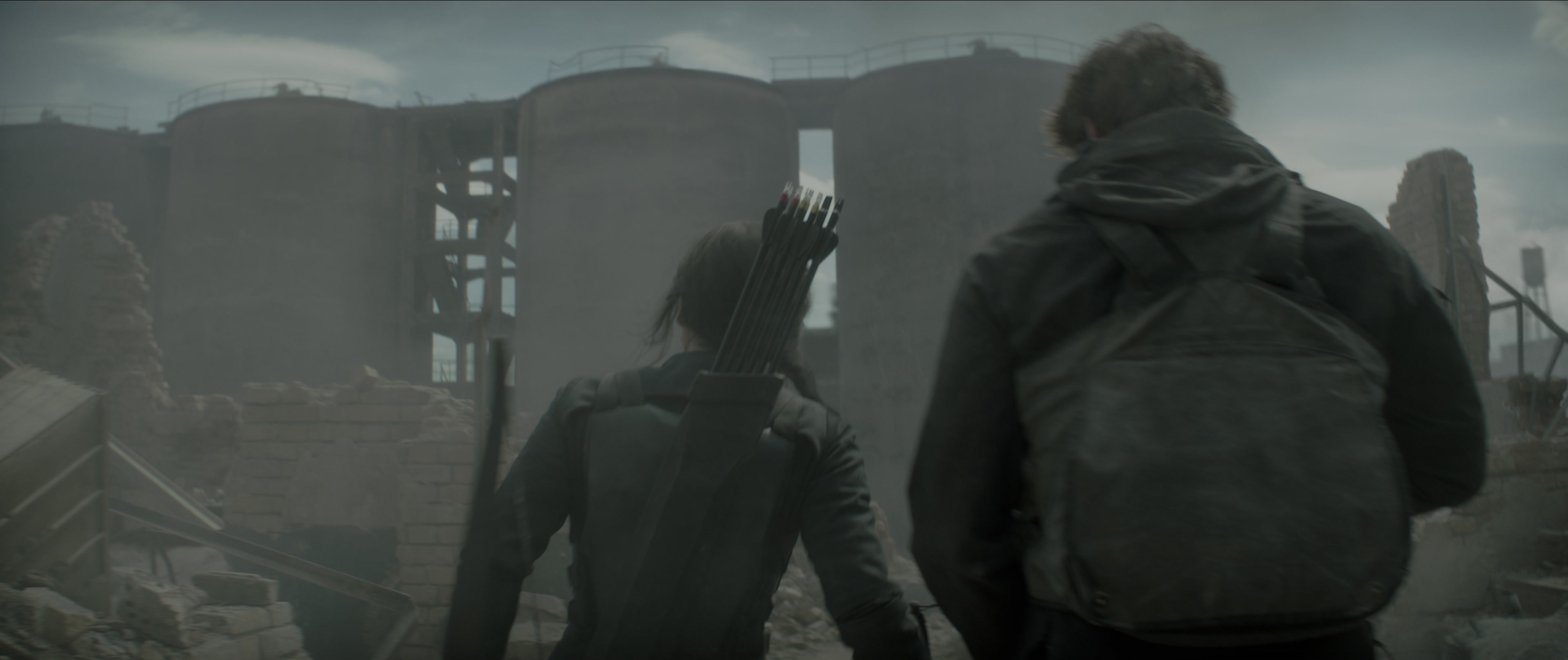 The Hunger Games: Mockingjay - Part 1 (2014), wide, 2.38:1 — film still