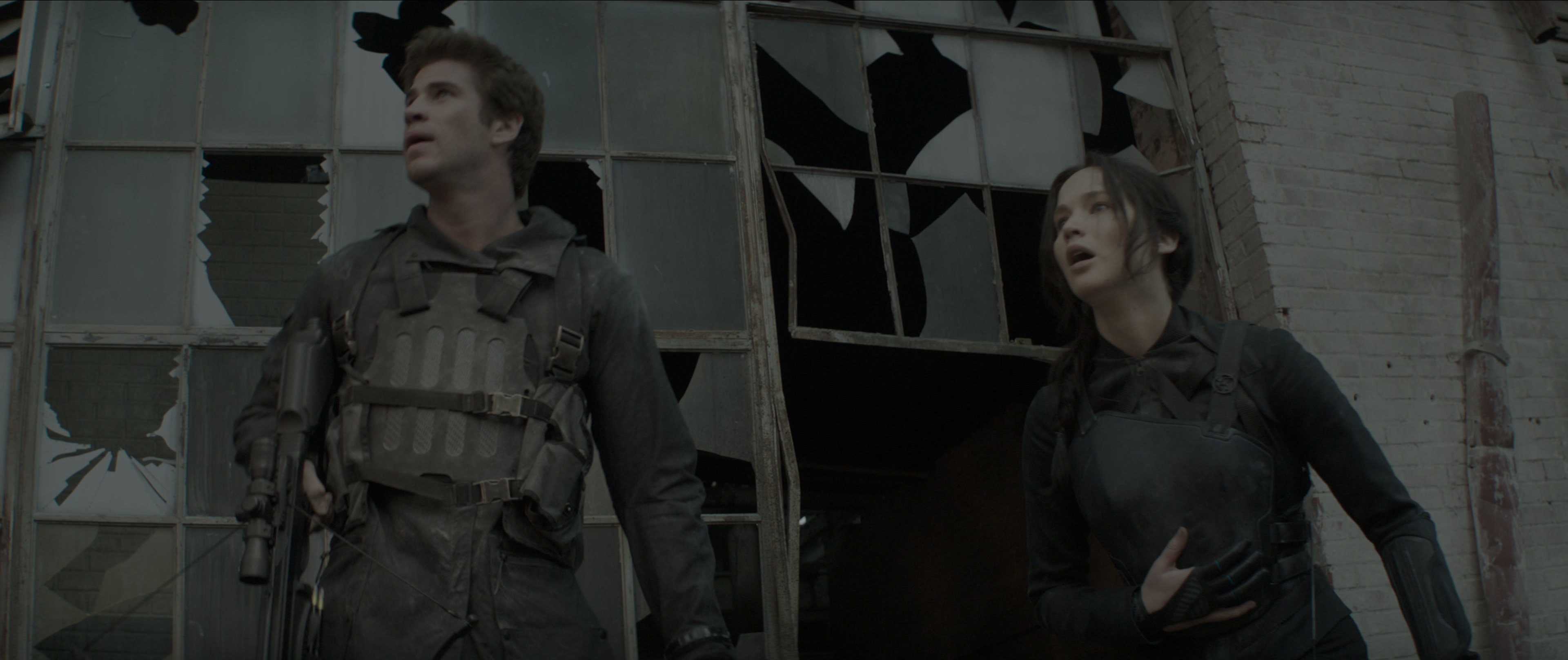 The Hunger Games: Mockingjay - Part 1 (2014), wide, 2.38:1 — film still
