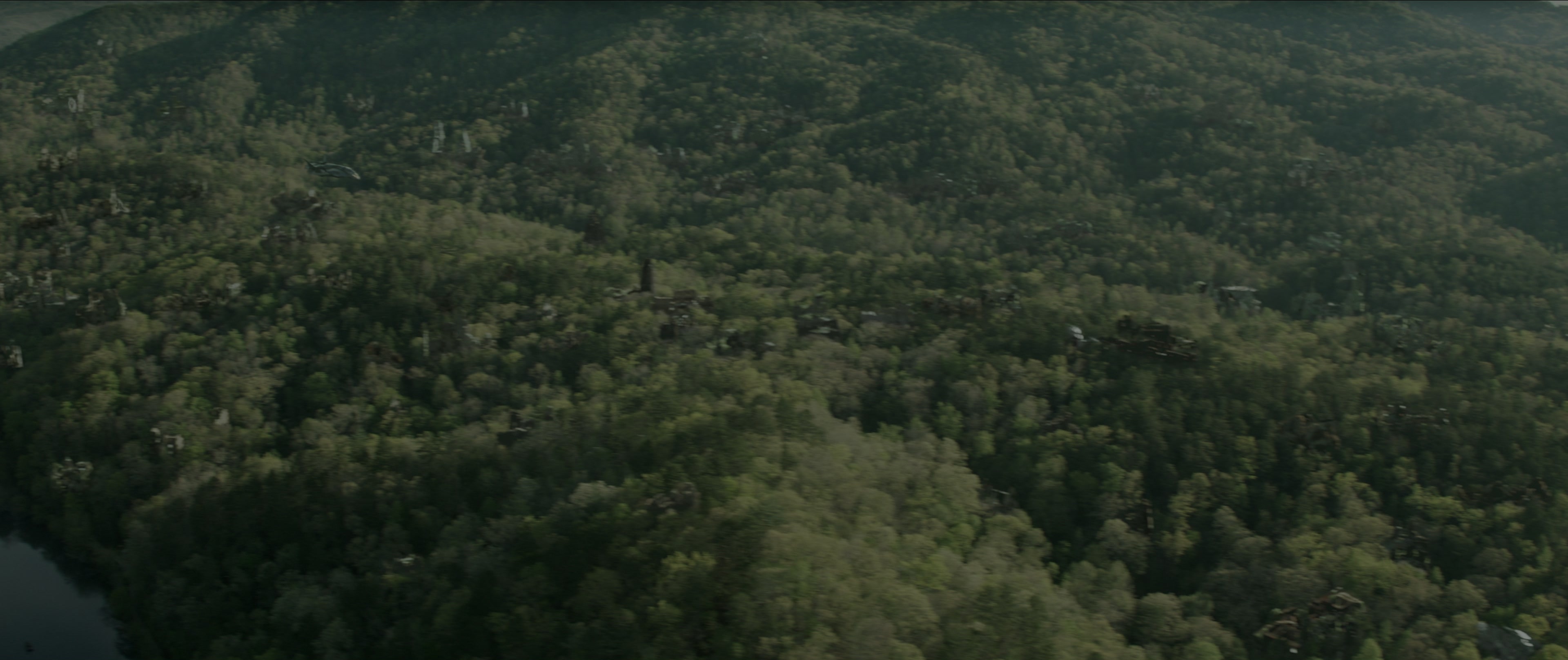 The Hunger Games: Mockingjay - Part 1 (2014), wide, 2.38:1 — film still