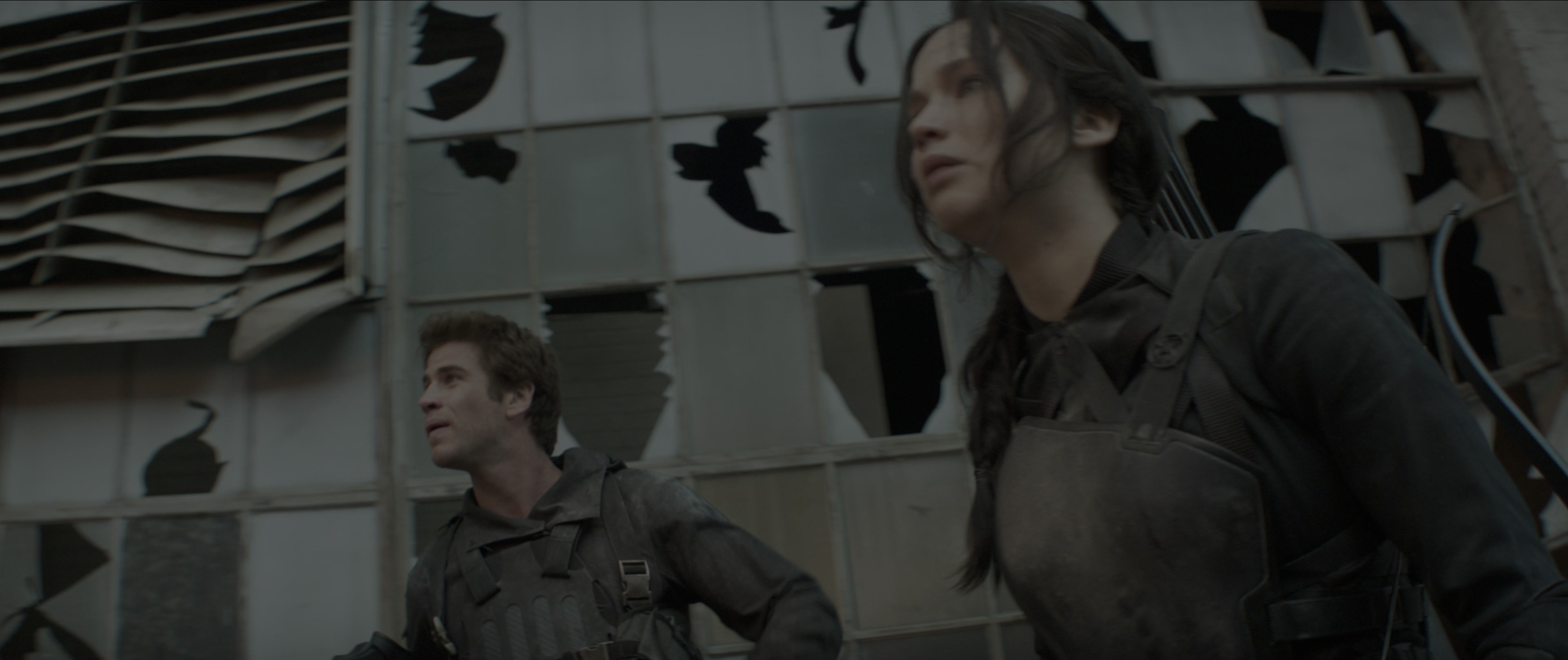 The Hunger Games: Mockingjay - Part 1 (2014), wide, 2.38:1 — film still