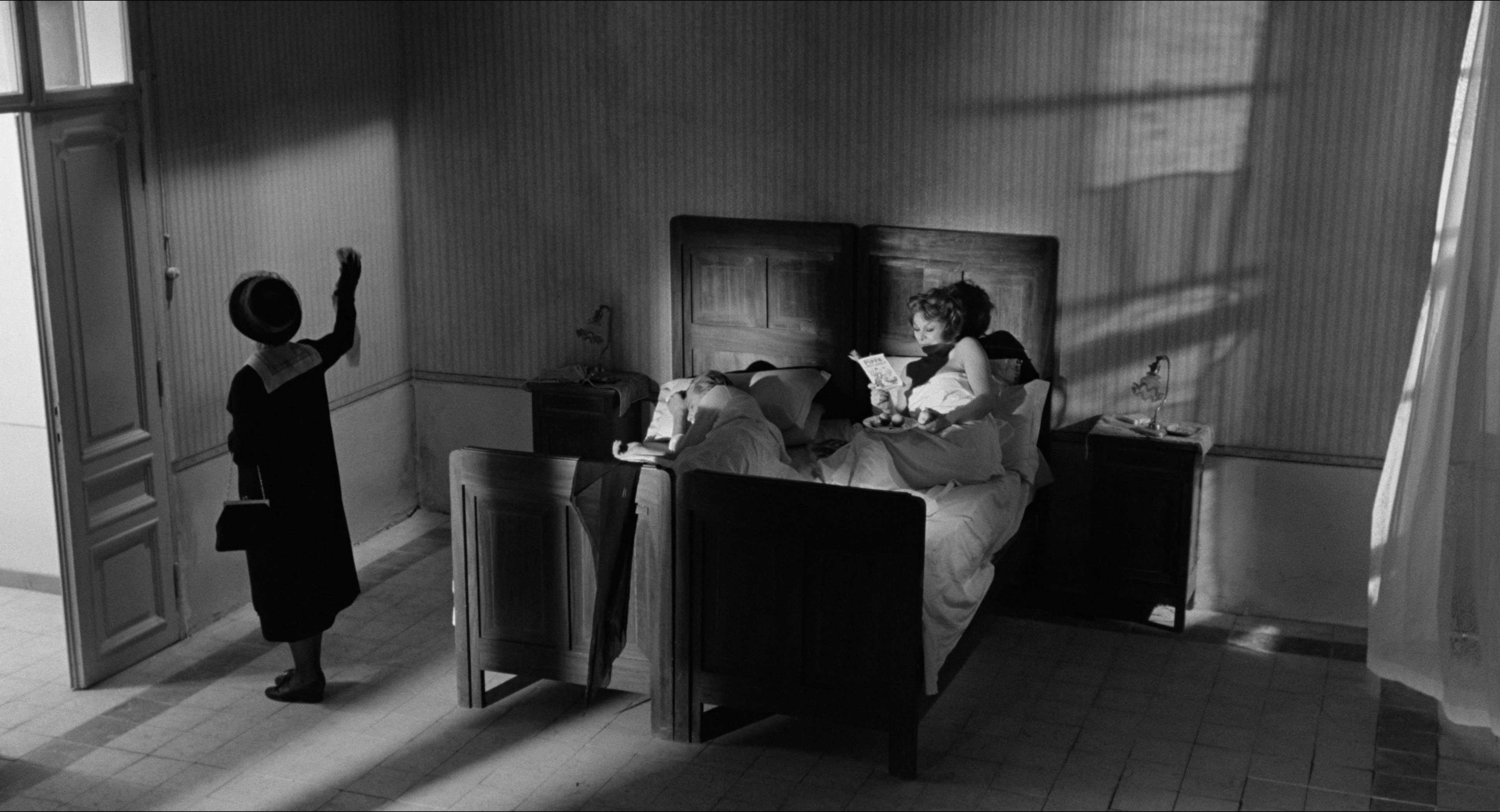 8 1/2 (1963), wide, 1.85:1 — film still