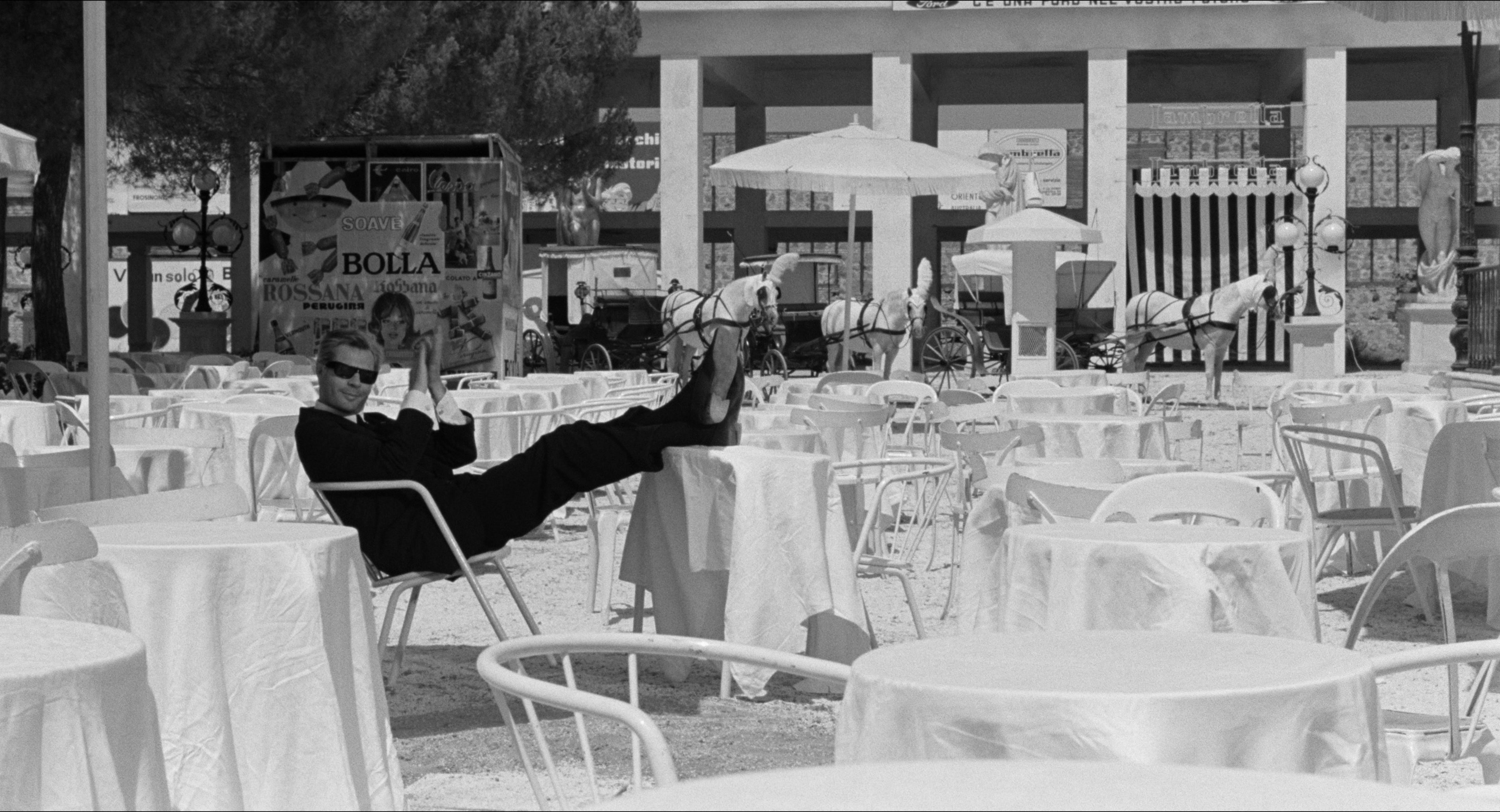 8 1/2 (1963), wide, 1.85:1 — film still