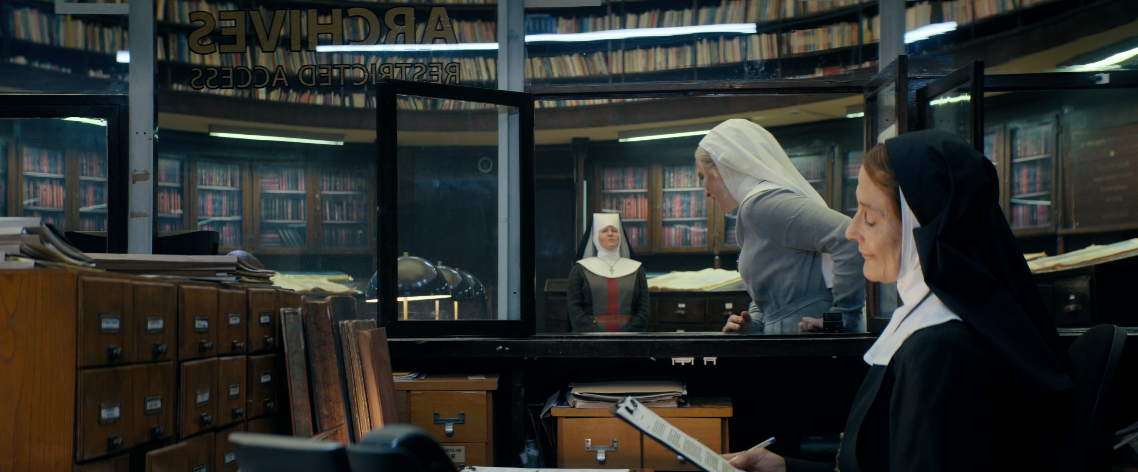 Prey for the Devil (2021), wide, 2.41:1 — film still
