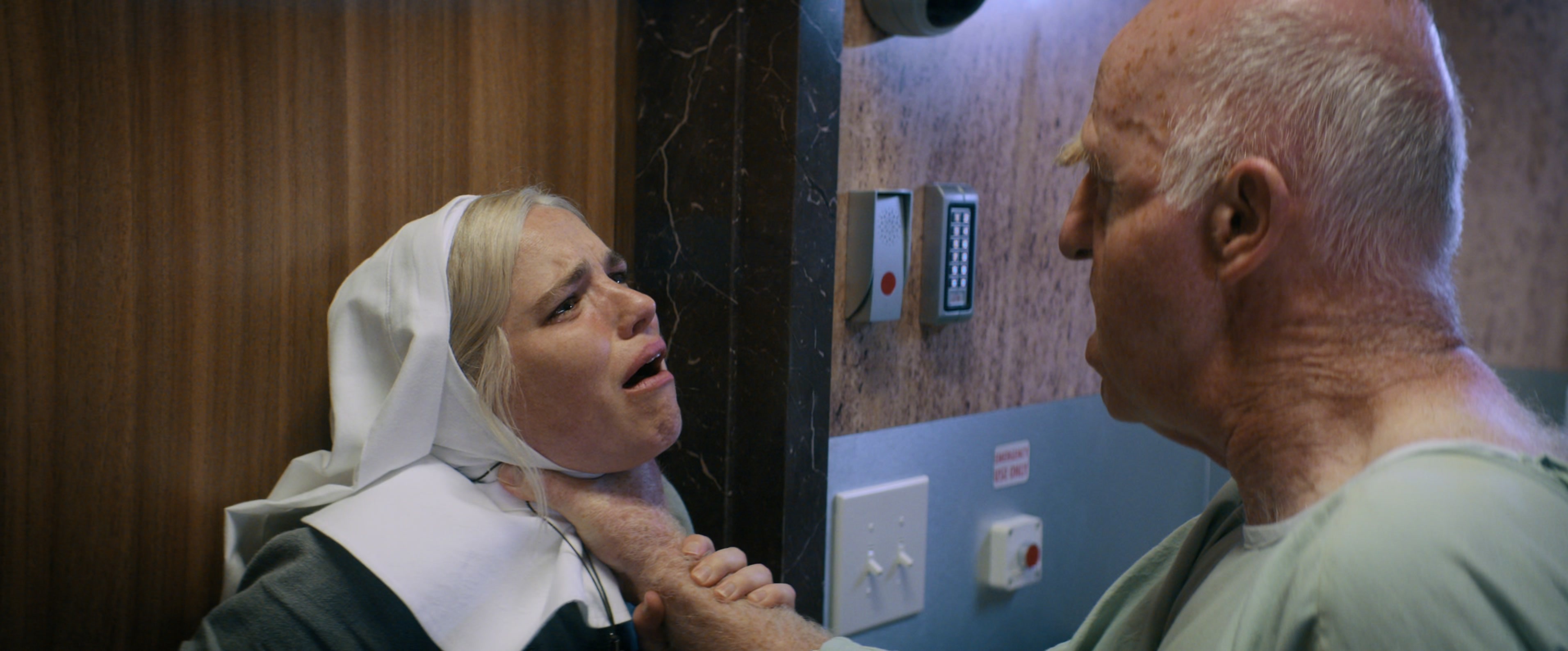 Prey for the Devil (2021), wide, 2.41:1 — film still