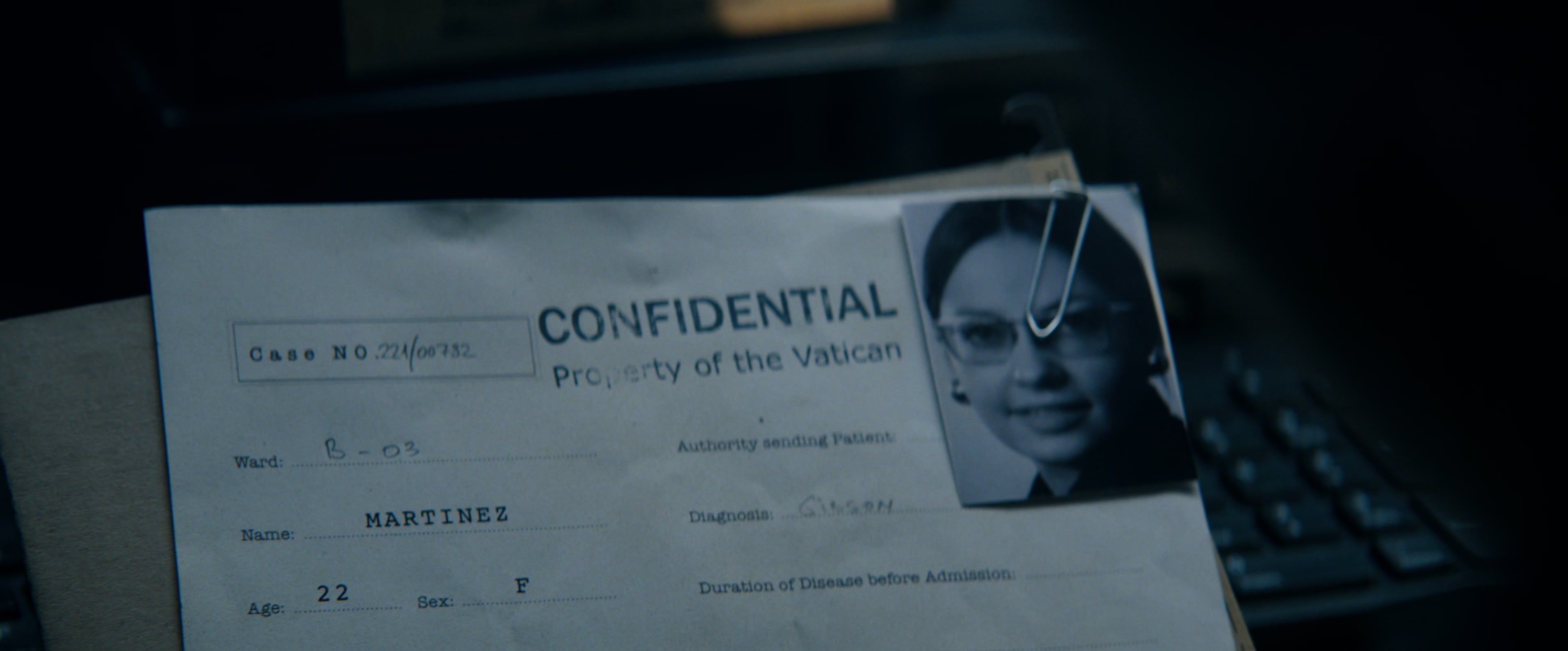 Prey for the Devil (2021), wide, 2.41:1 — film still