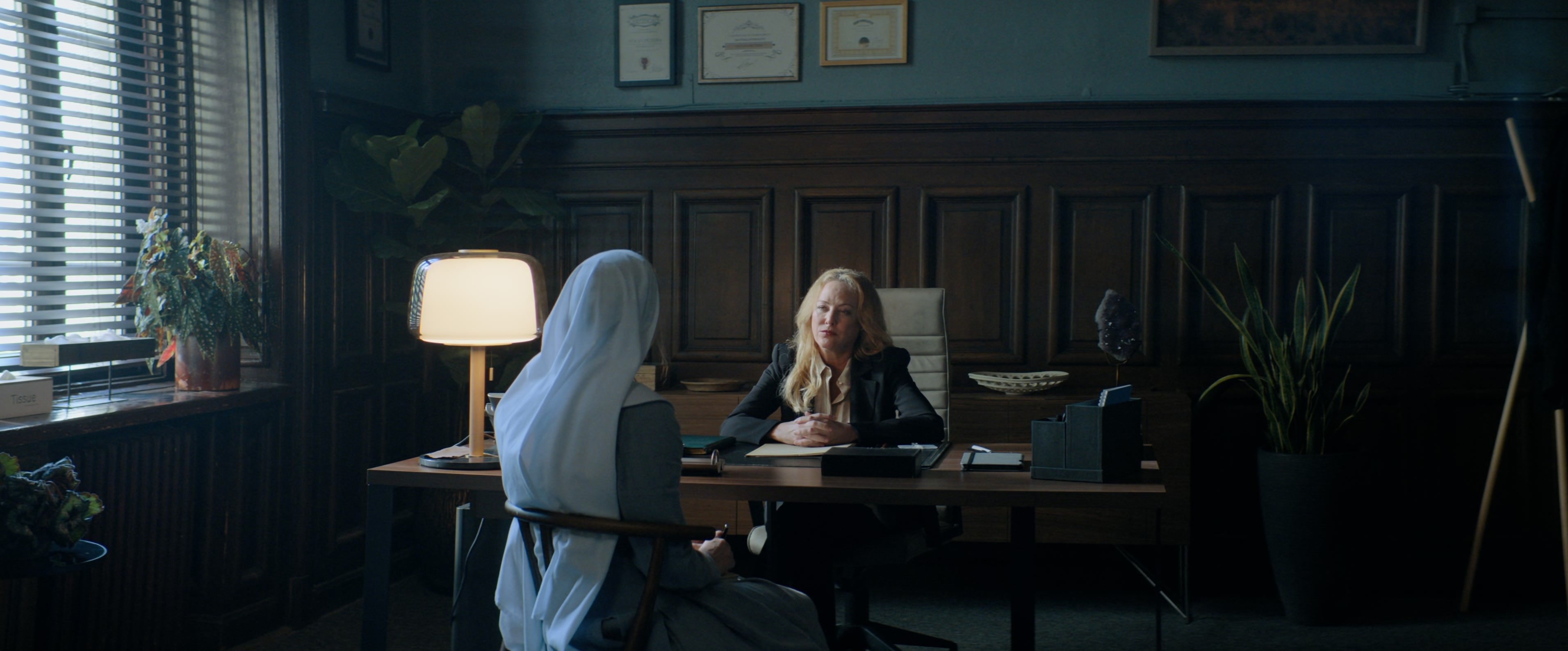 Prey for the Devil (2021), wide, 2.41:1 — film still