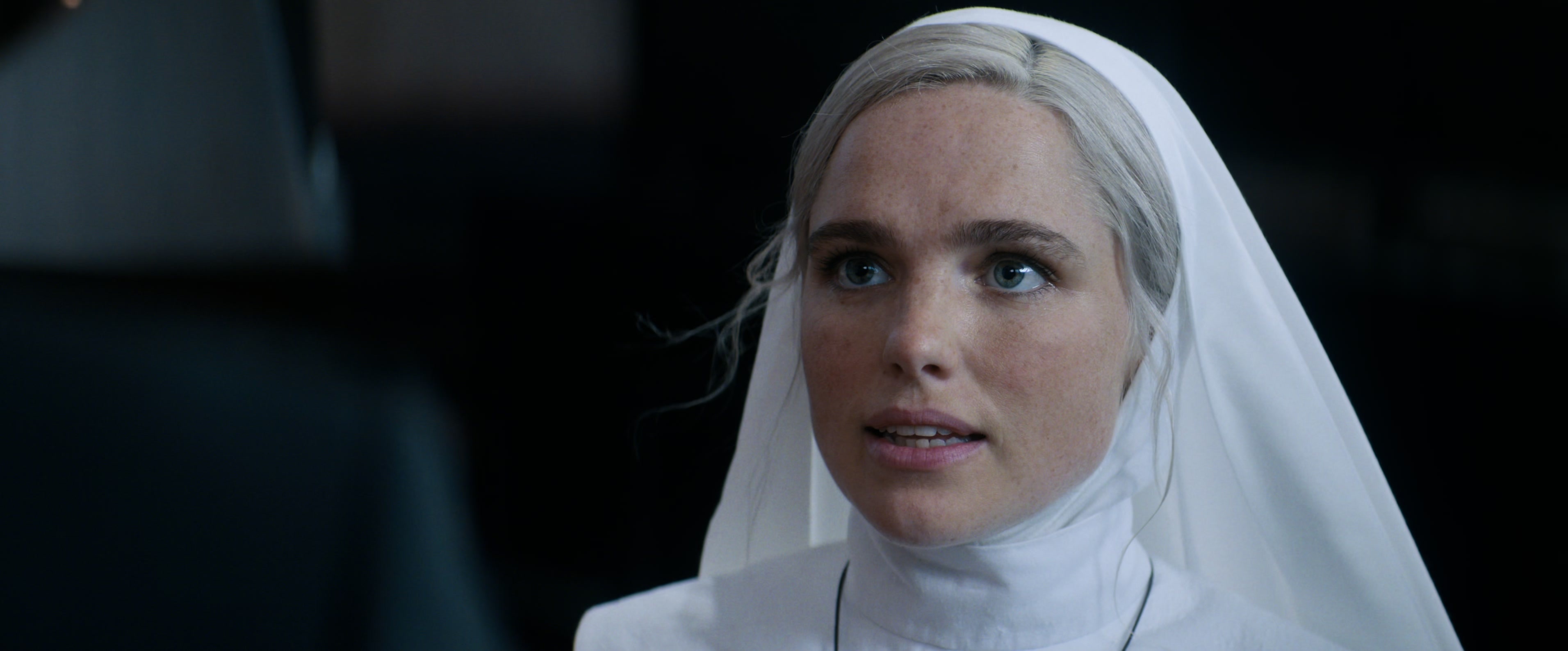 Prey for the Devil (2021), close, 2.41:1 — film still