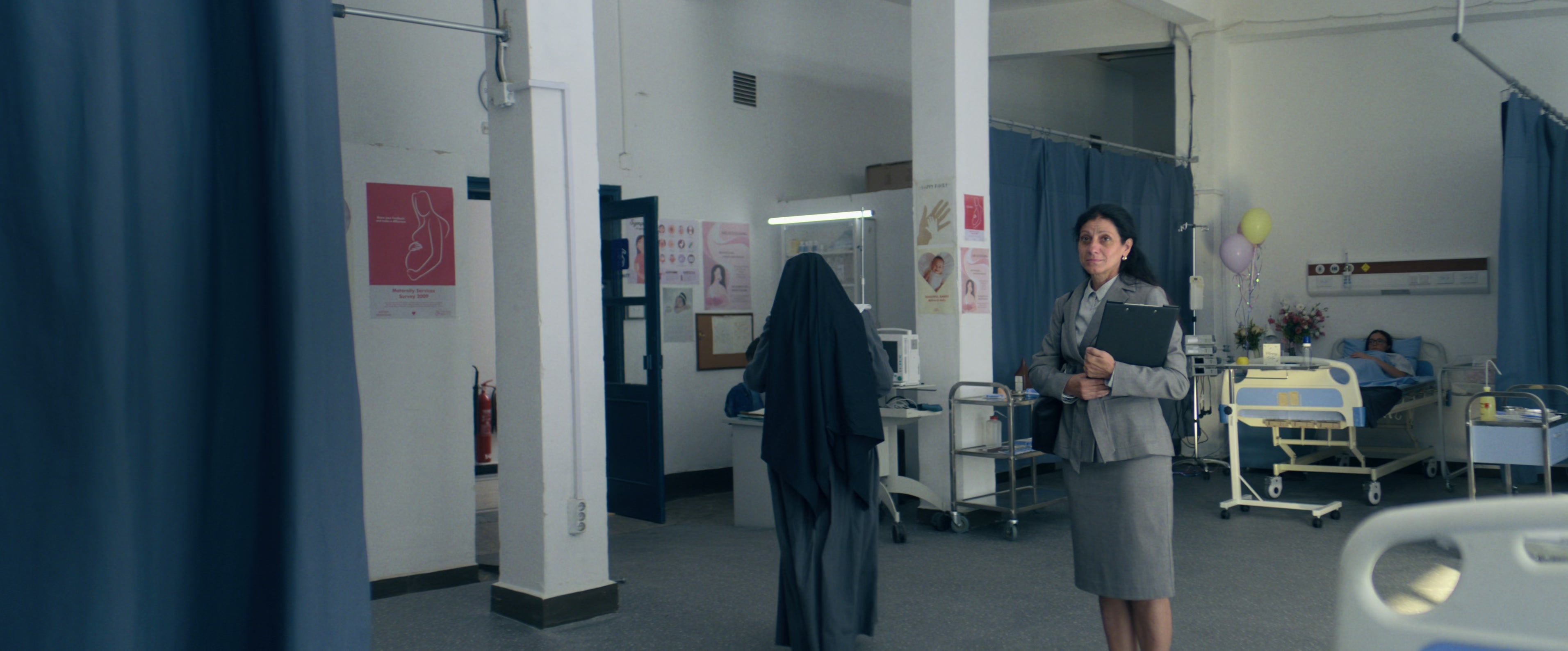 Prey for the Devil (2021), wide, 2.41:1 — film still