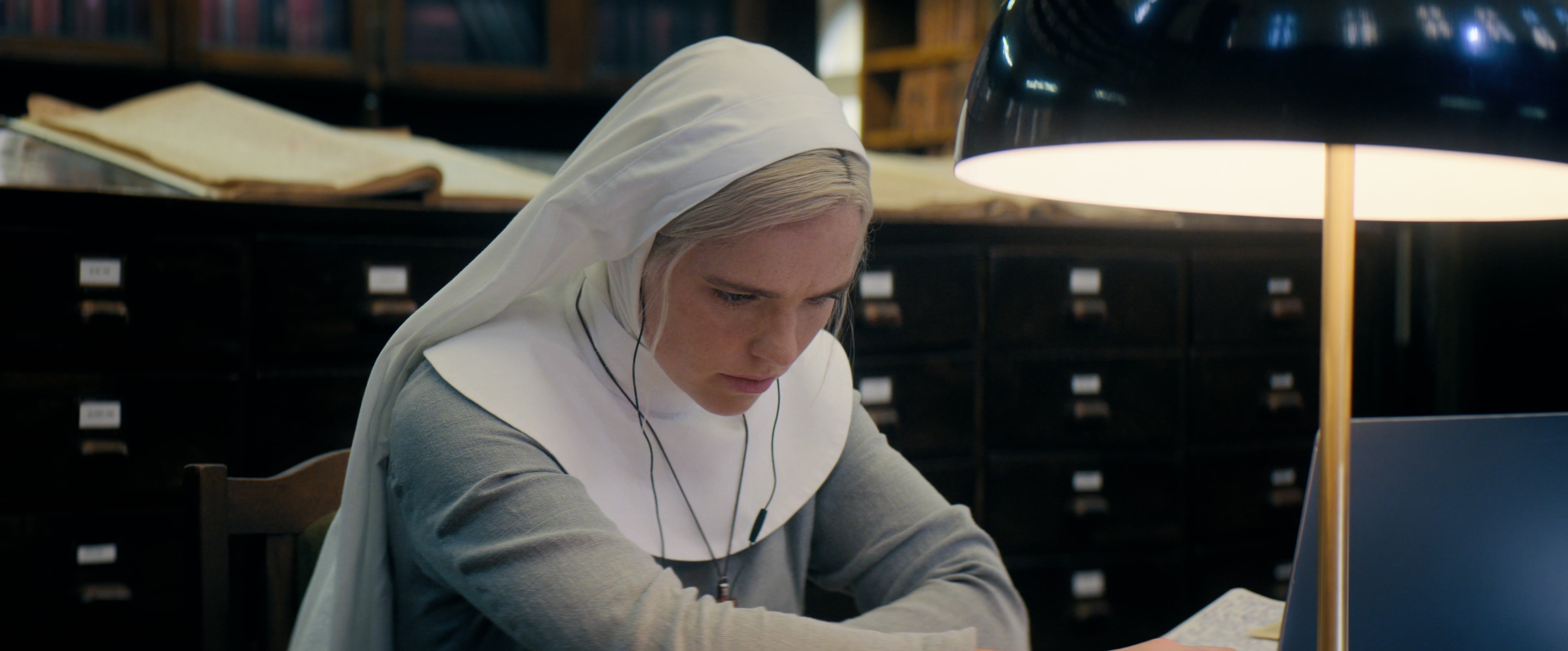 Prey for the Devil (2021), wide, 2.41:1 — film still