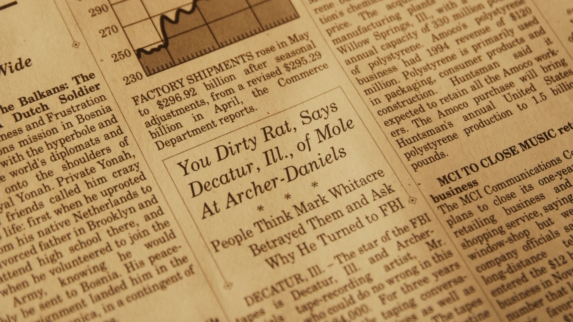 The Informant! (2009), unknown, 1.78:1 — film still