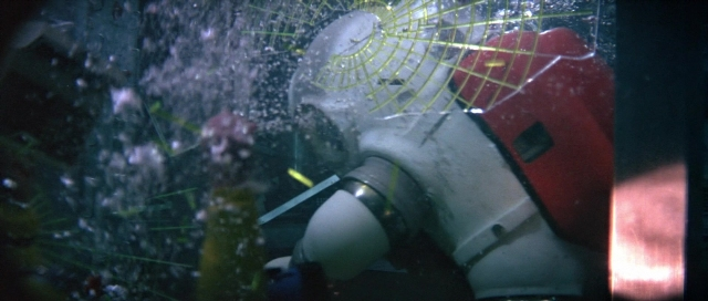 Frame from For Your Eyes Only — car, water