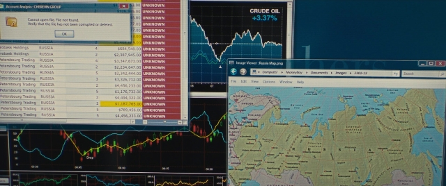 Wide shot frame from Jack Ryan: Shadow Recruit — computer monitor