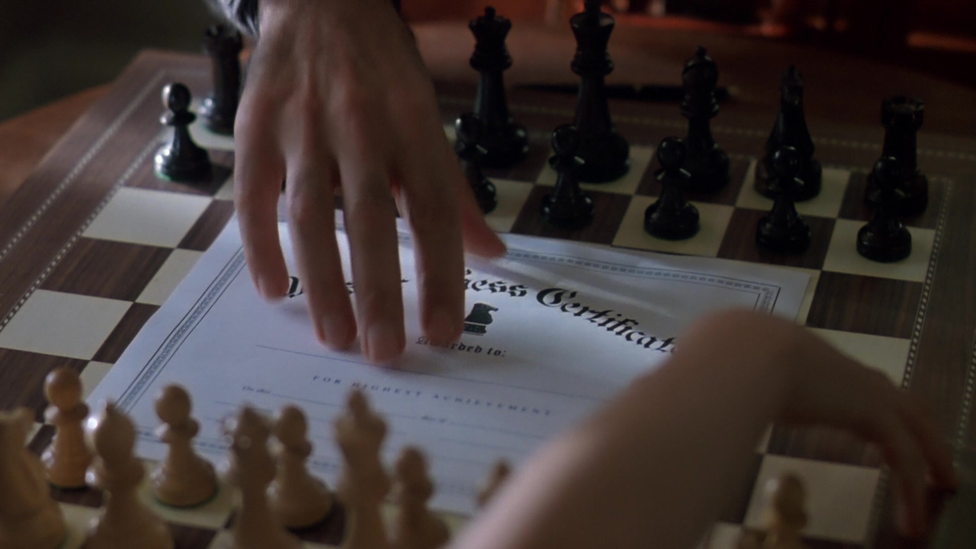 Searching for Bobby Fischer (1993), wide, 1.78:1 — film still