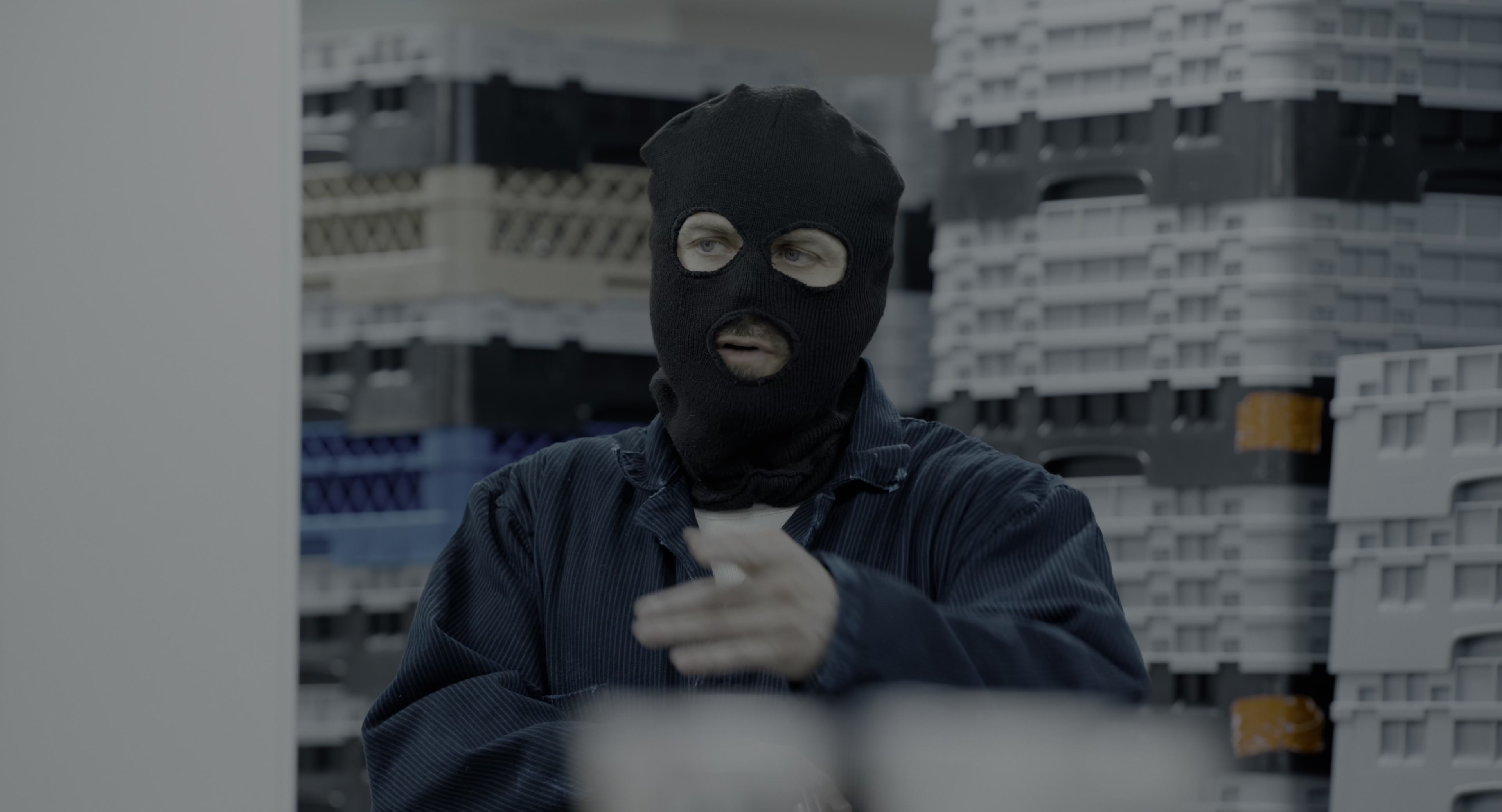 The Instigators (2024), wide, 1.85:1 — film still