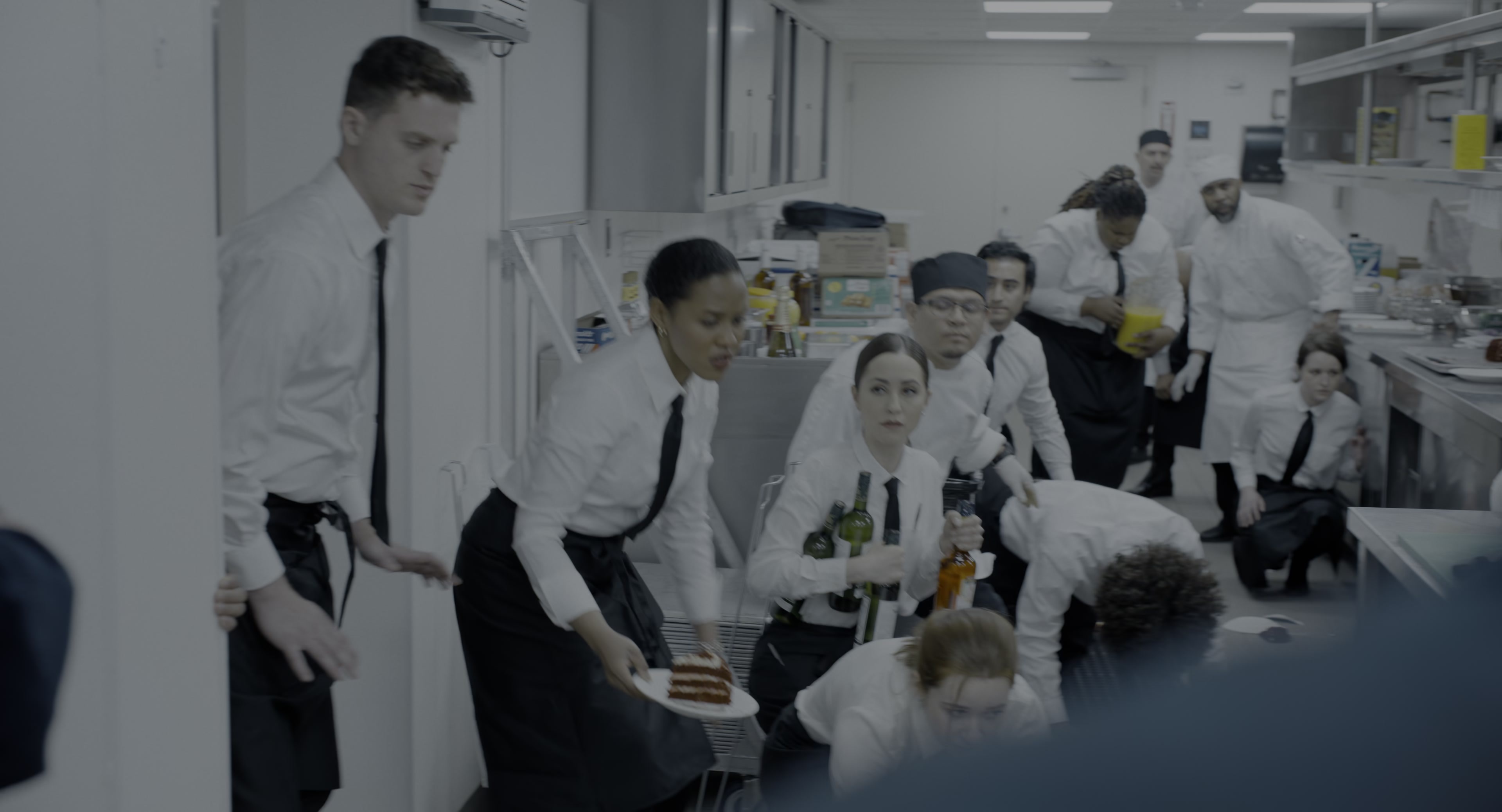 The Instigators (2024), wide, 1.85:1 — film still