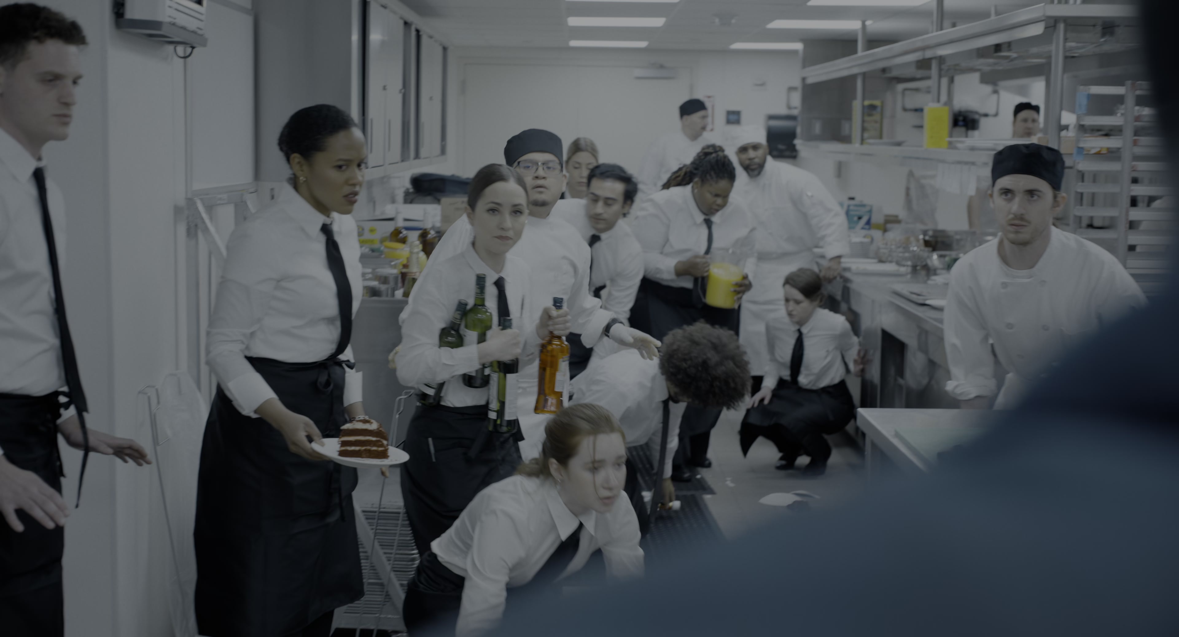 The Instigators (2024), wide, 1.85:1 — film still