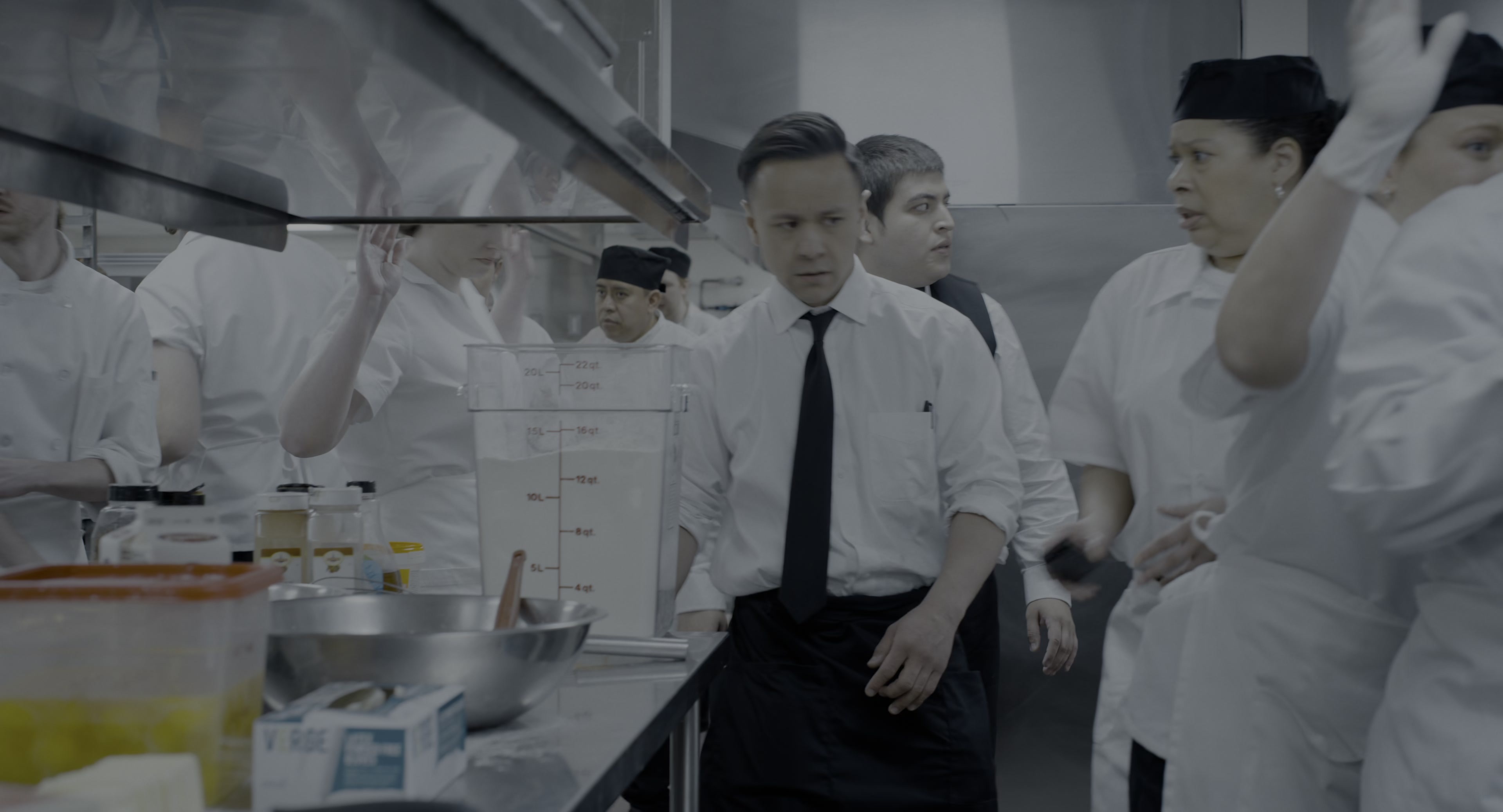 The Instigators (2024), wide, 1.85:1 — film still
