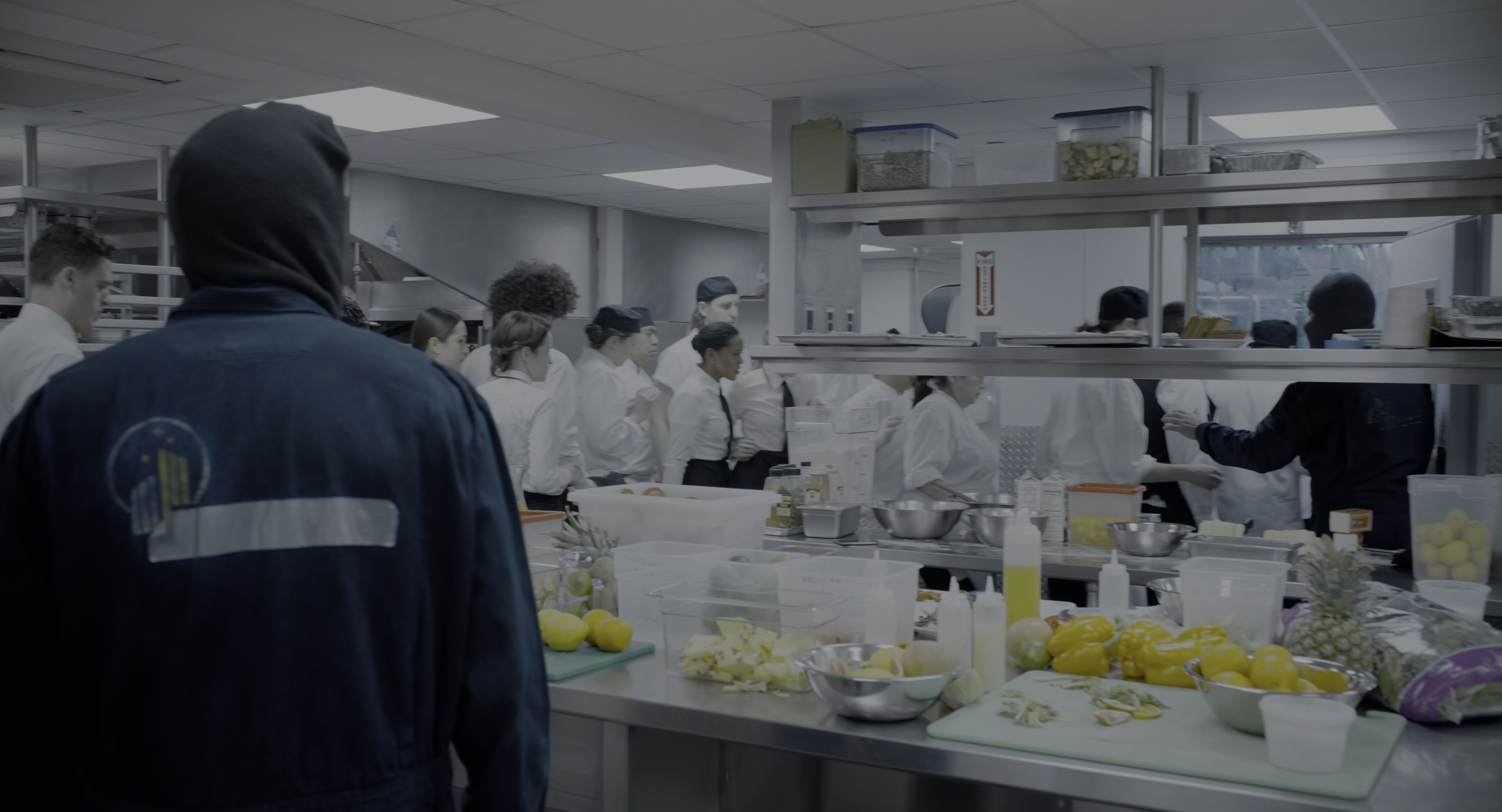 The Instigators (2024), wide, 1.85:1 — film still