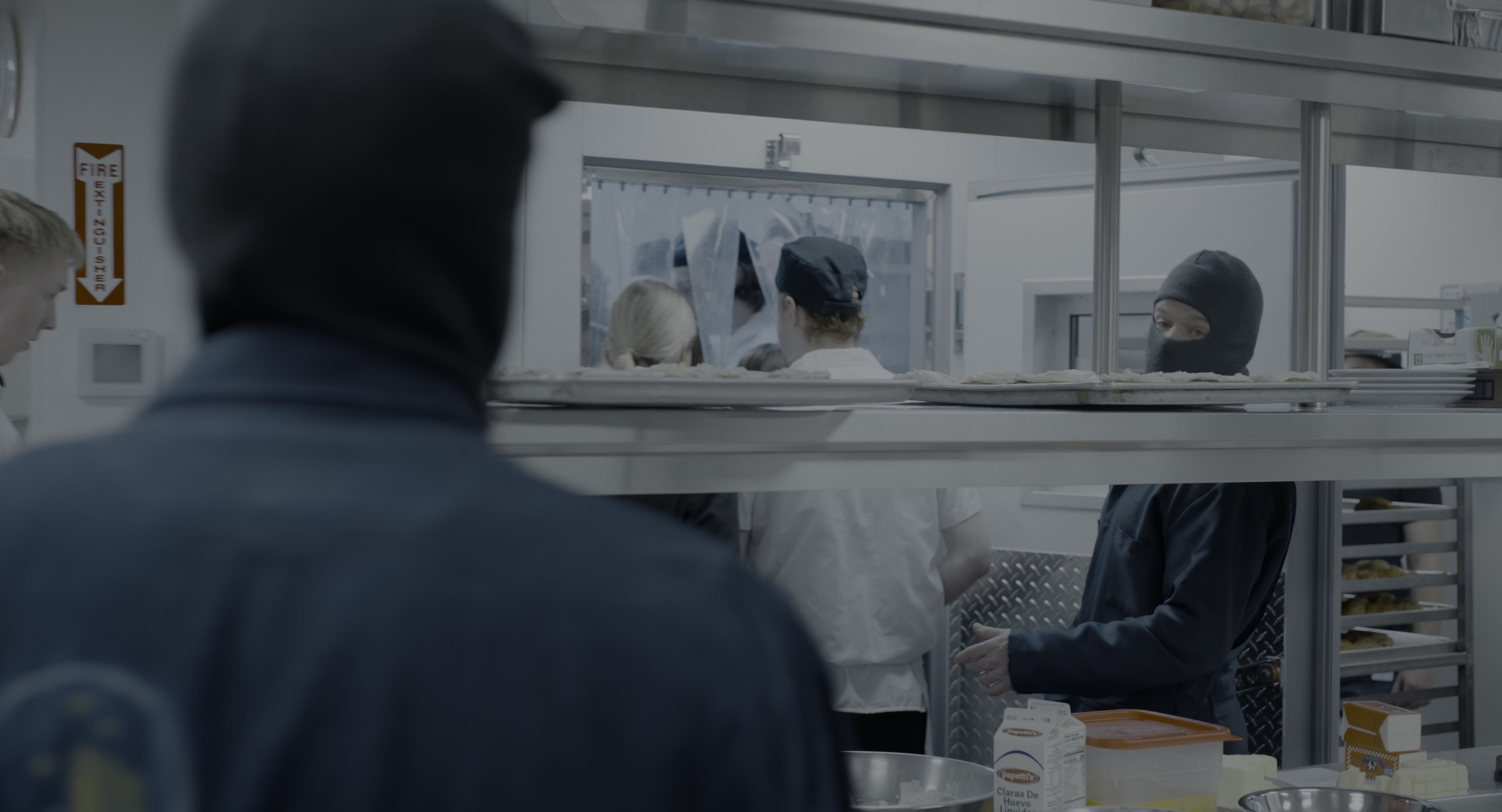 The Instigators (2024), wide, 1.85:1 — film still