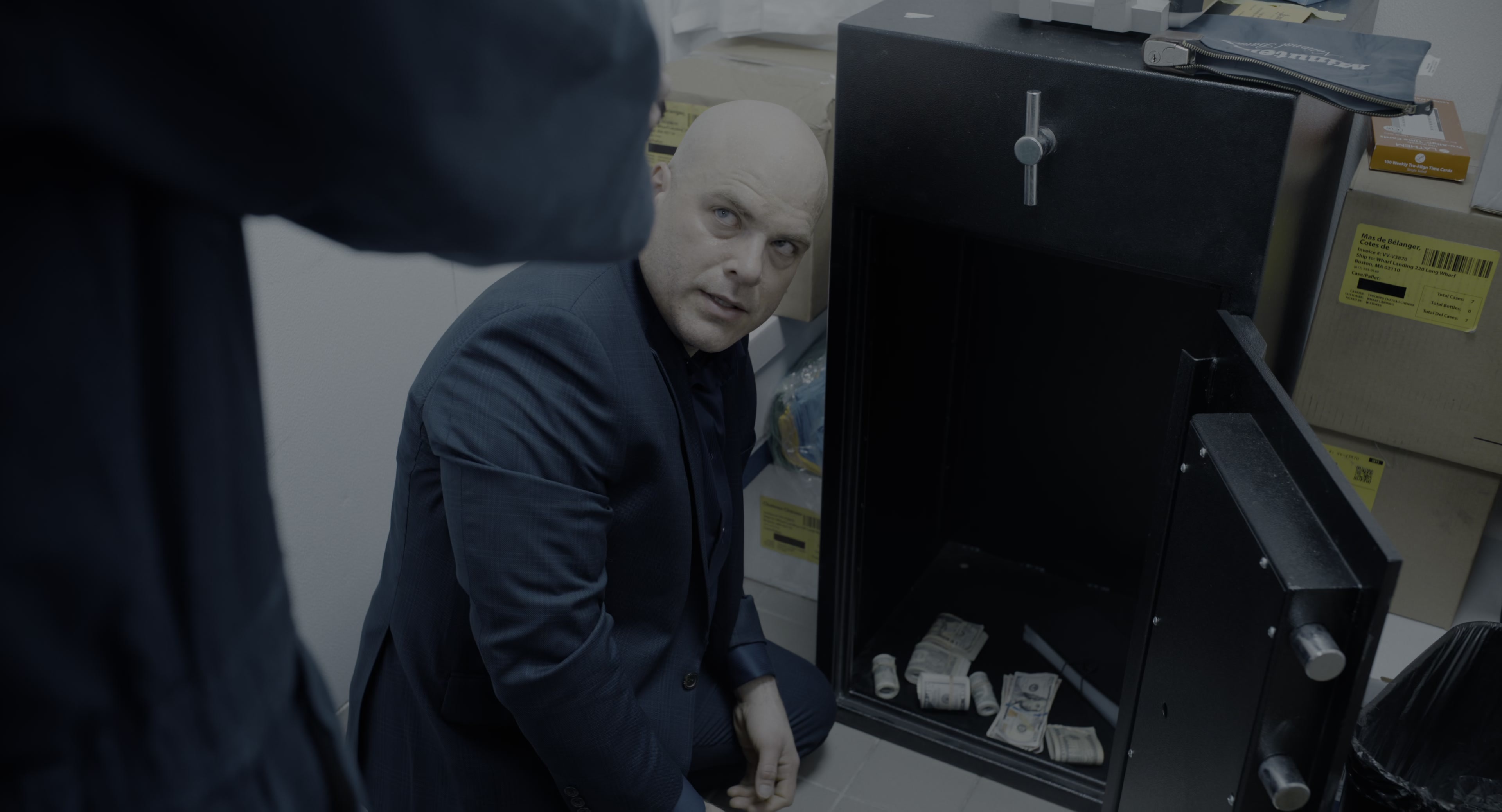 The Instigators (2024), wide, 1.85:1 — film still