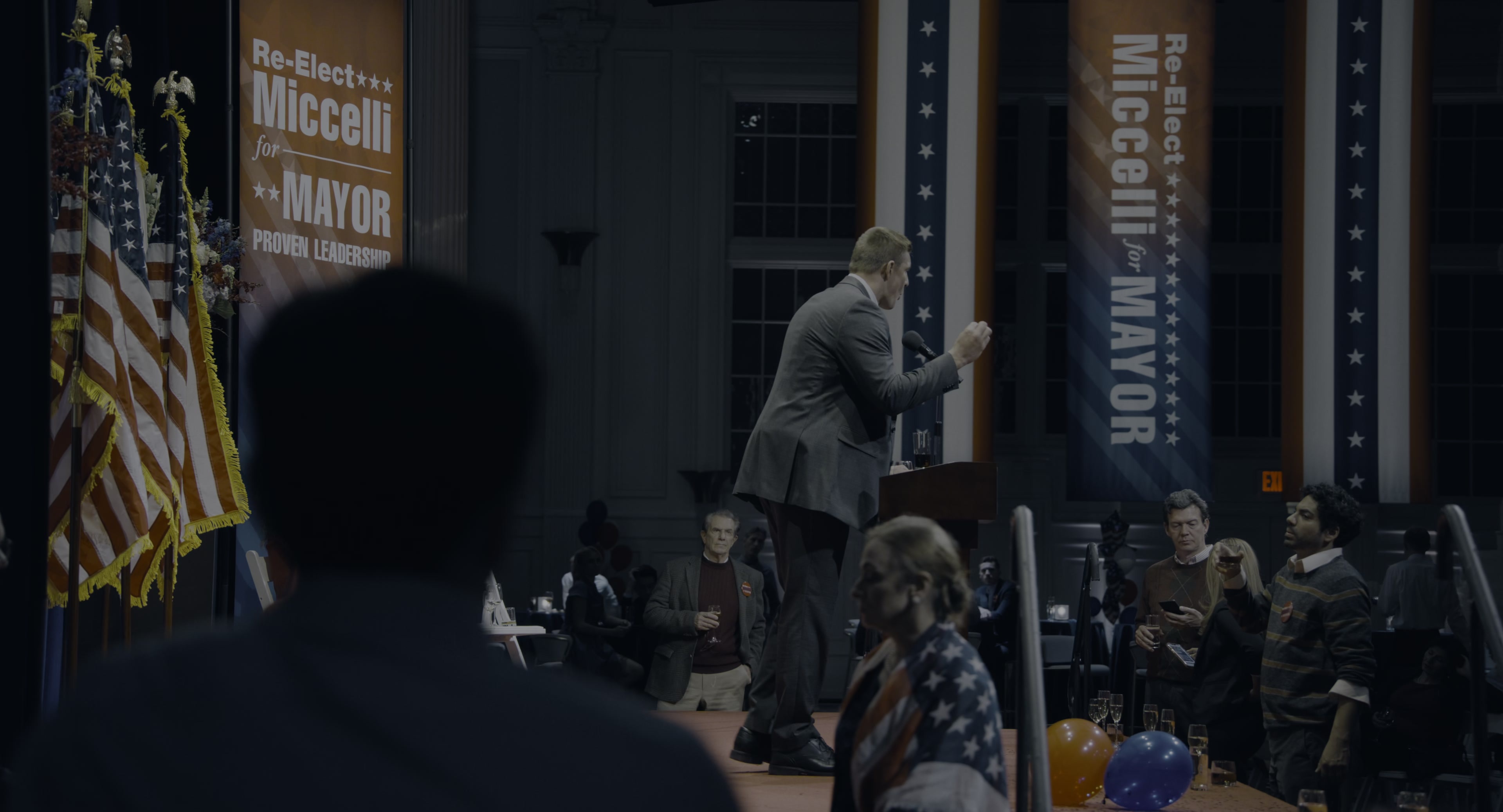 The Instigators (2024), wide, 1.85:1 — film still
