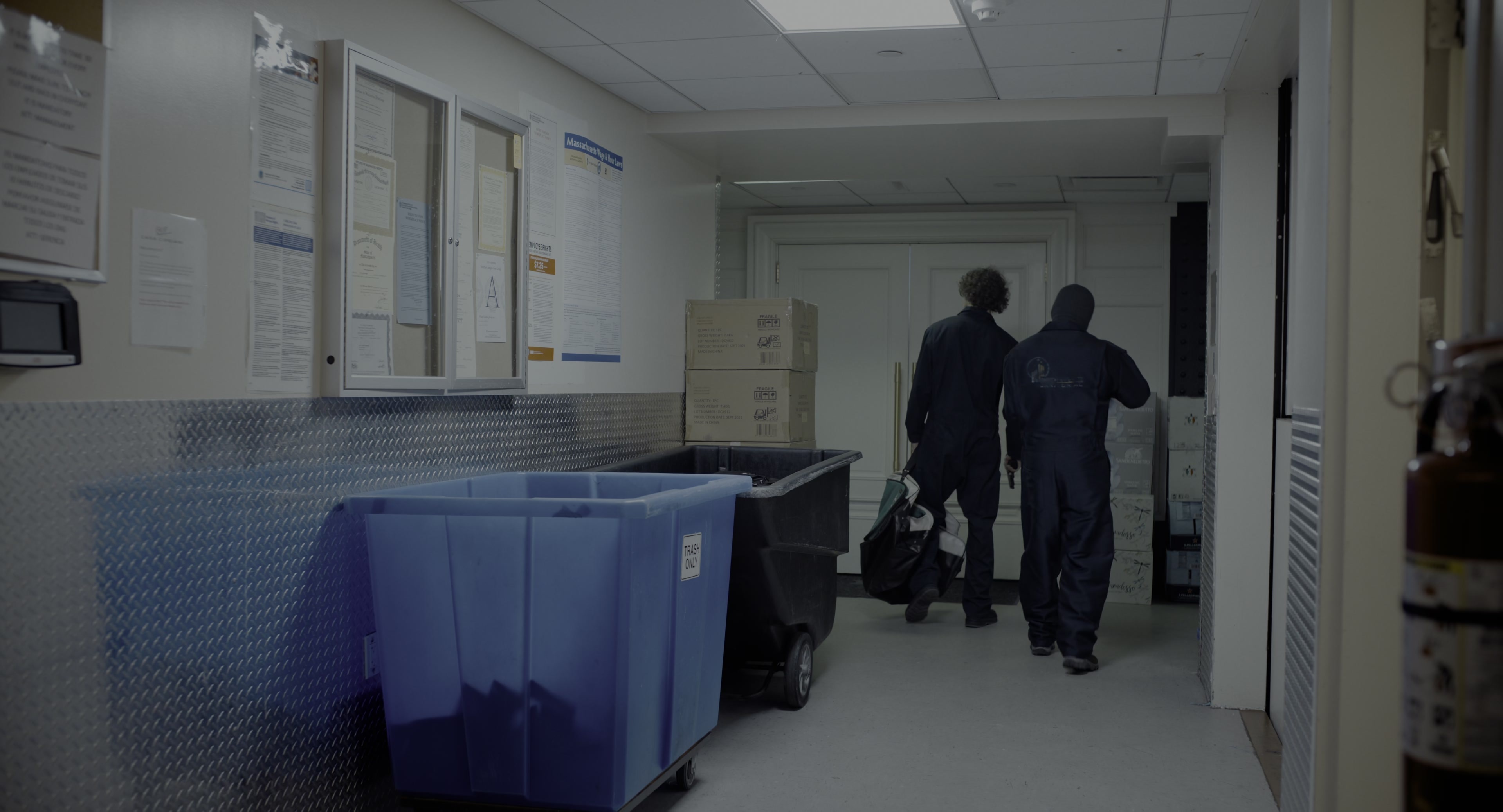The Instigators (2024), wide, 1.85:1 — film still