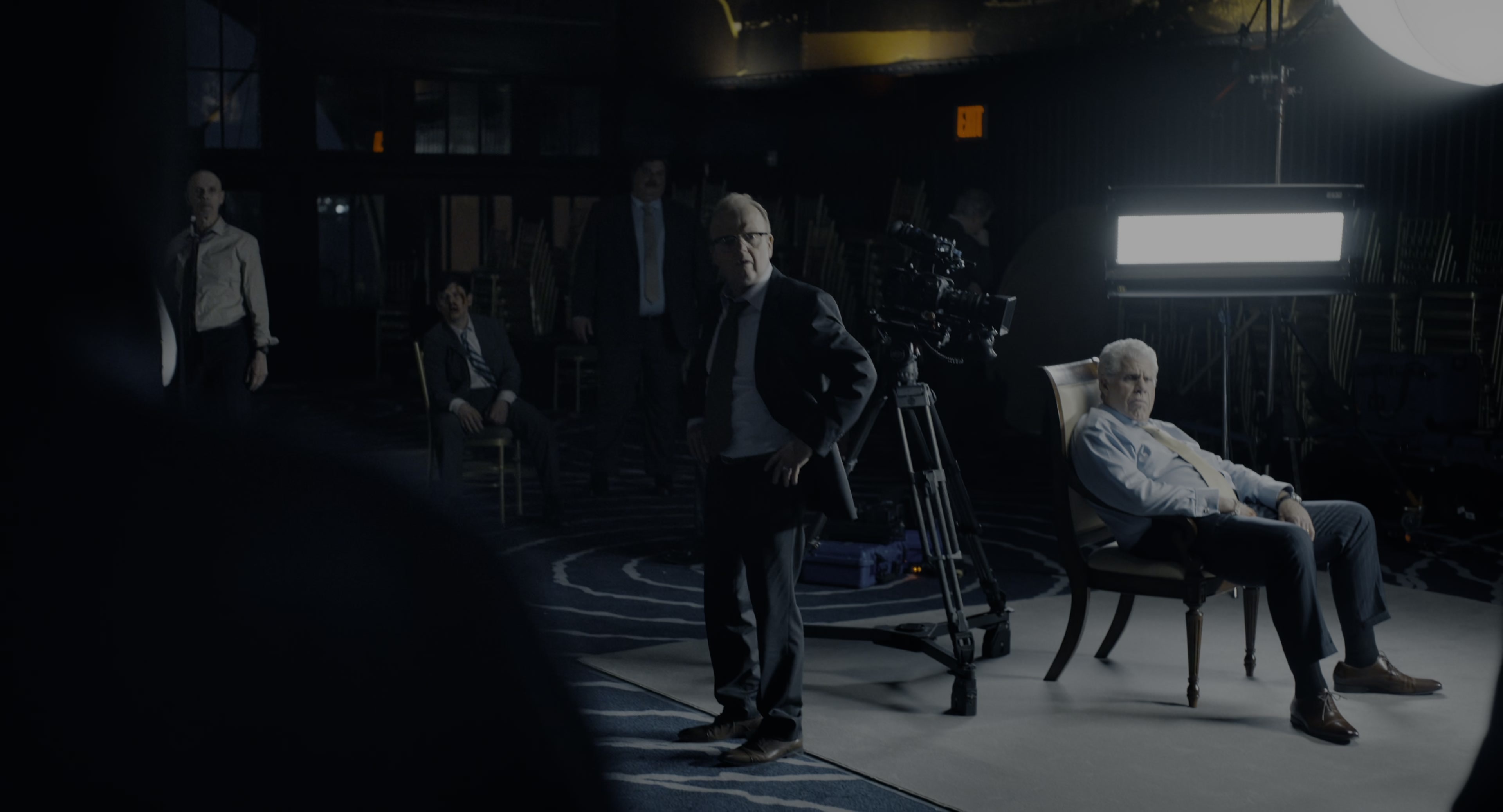 The Instigators (2024), wide, 1.85:1 — film still