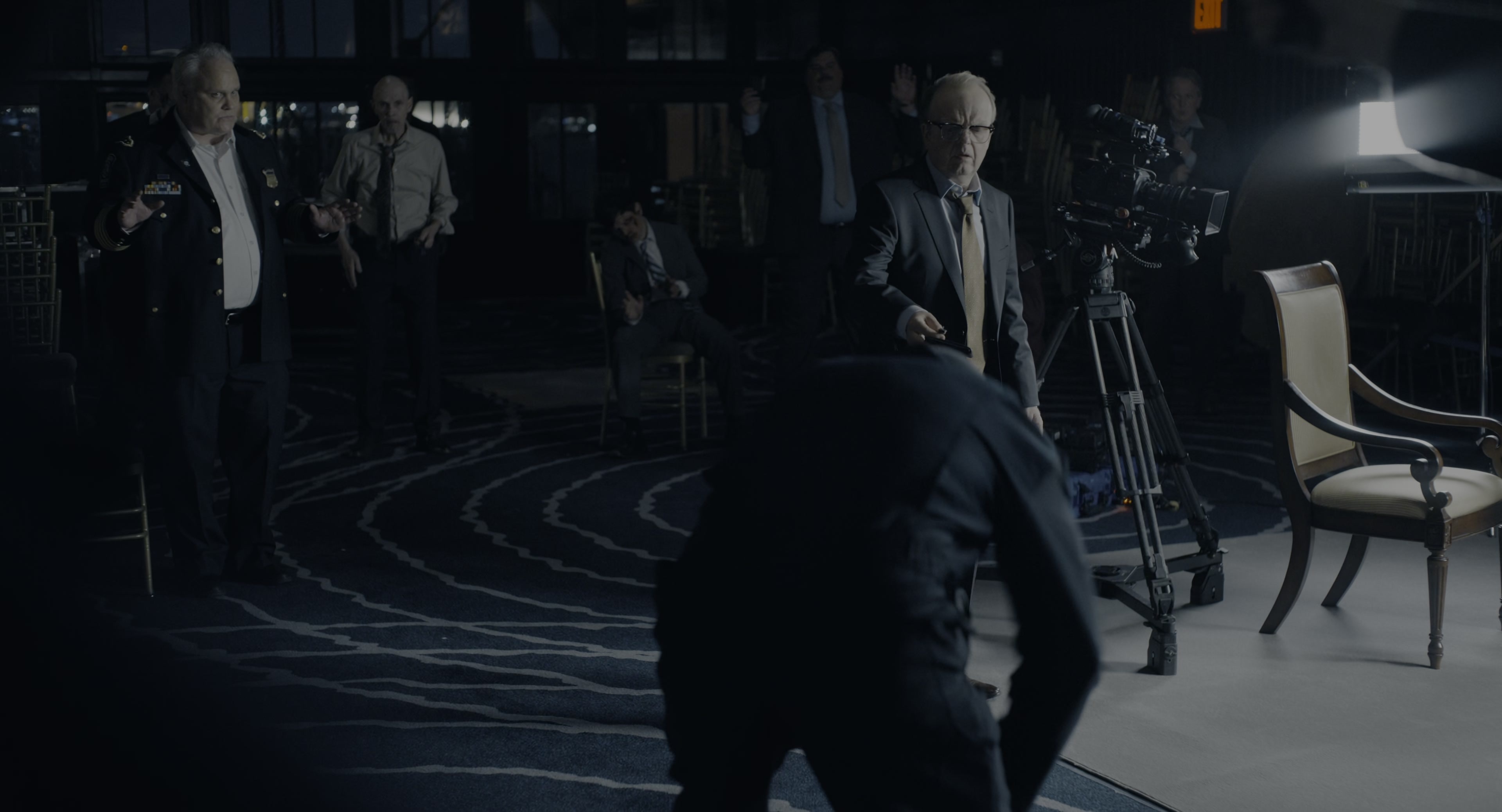 The Instigators (2024), wide, 1.85:1 — film still
