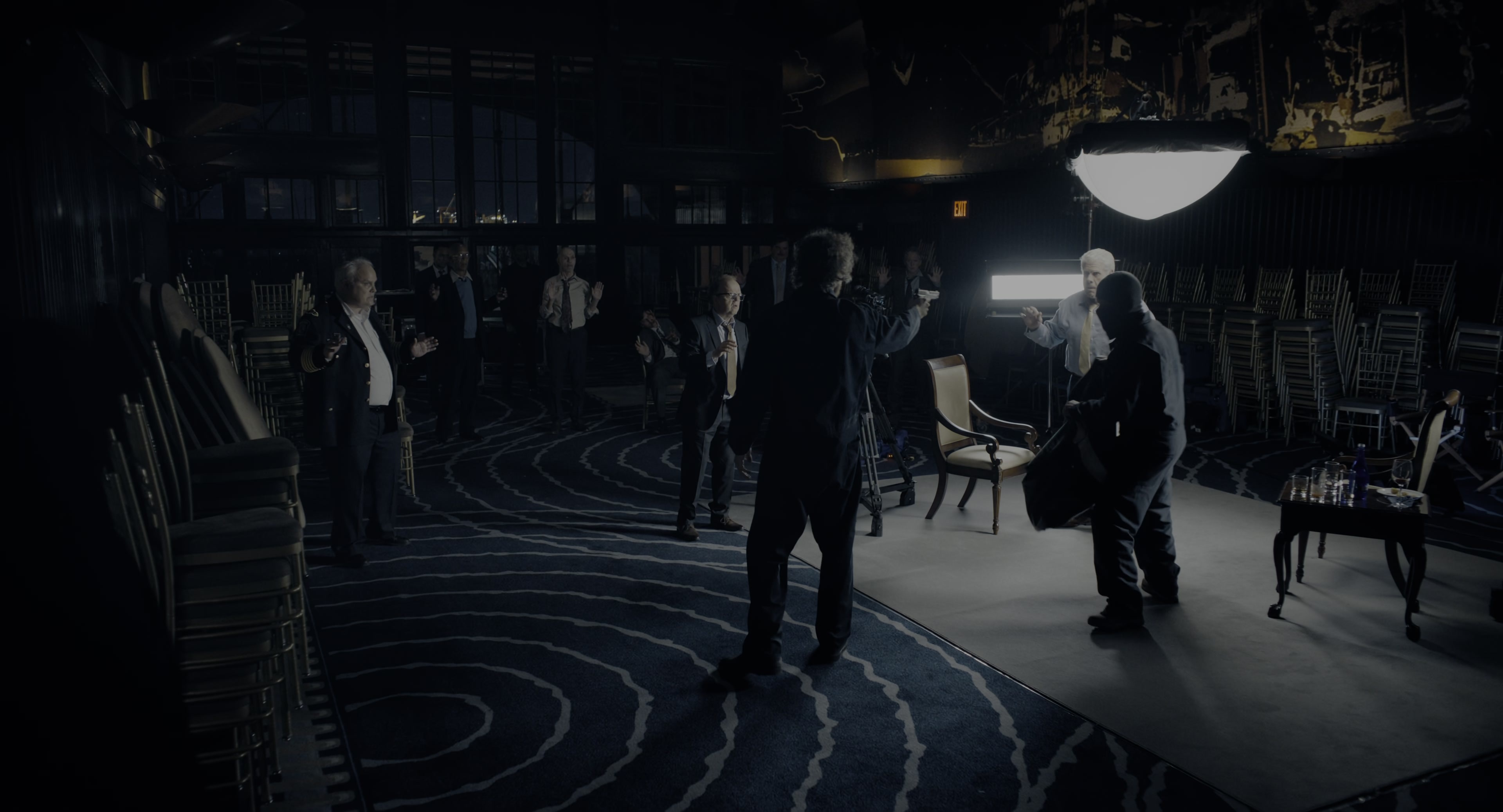 The Instigators (2024), wide, 1.85:1 — film still