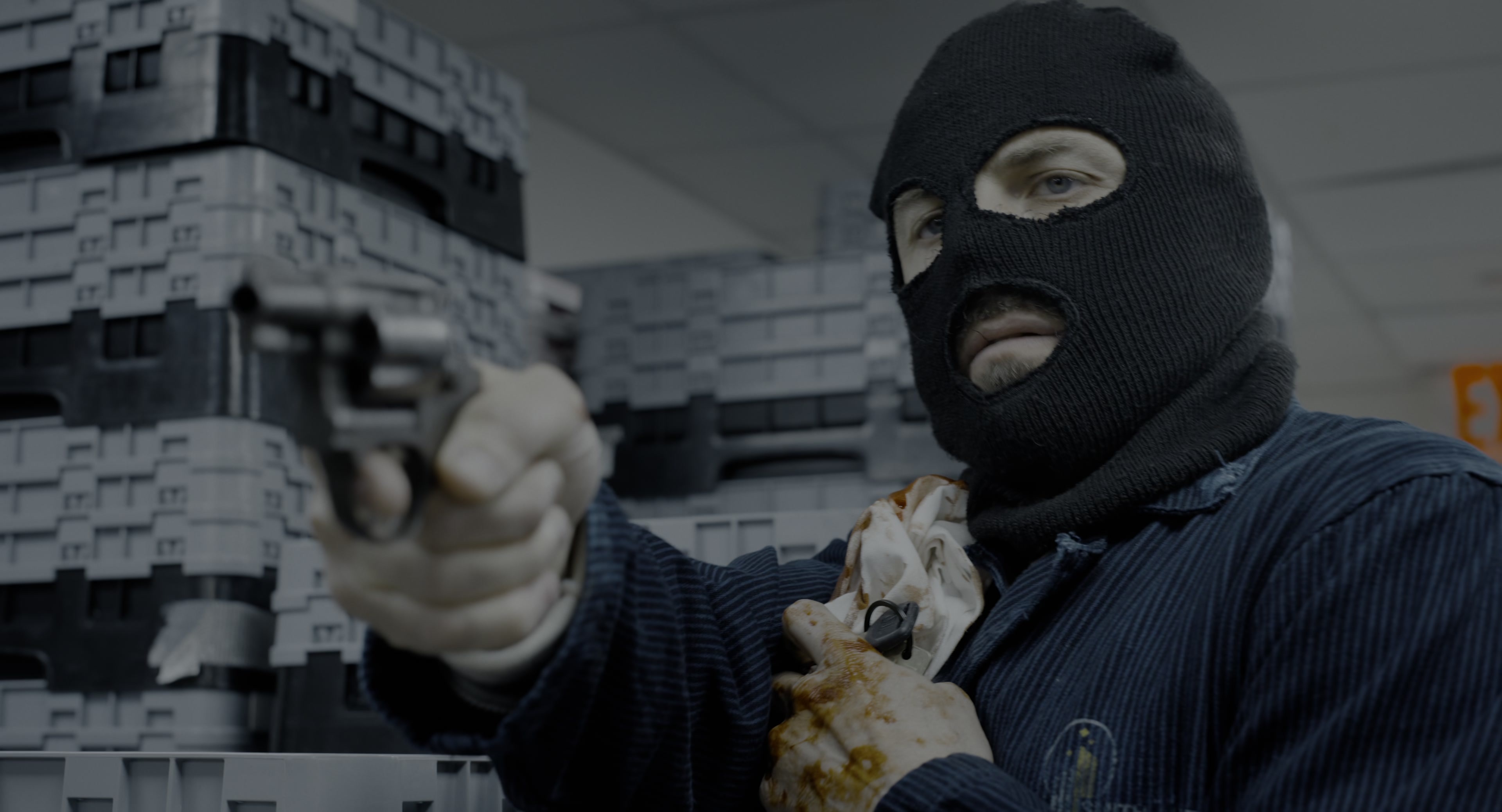 The Instigators (2024), wide, 1.85:1 — film still