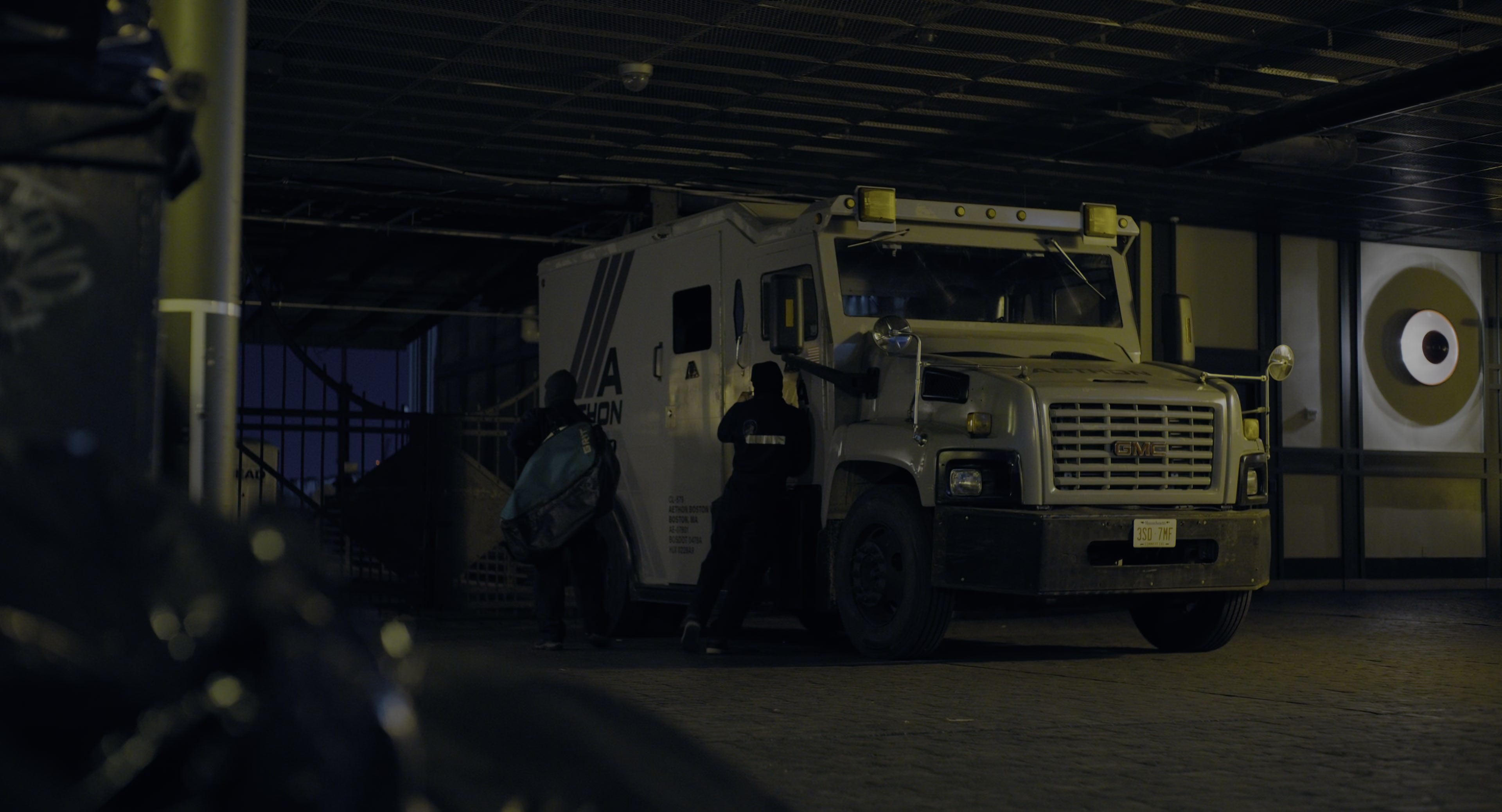 The Instigators (2024), wide, 1.85:1 — film still