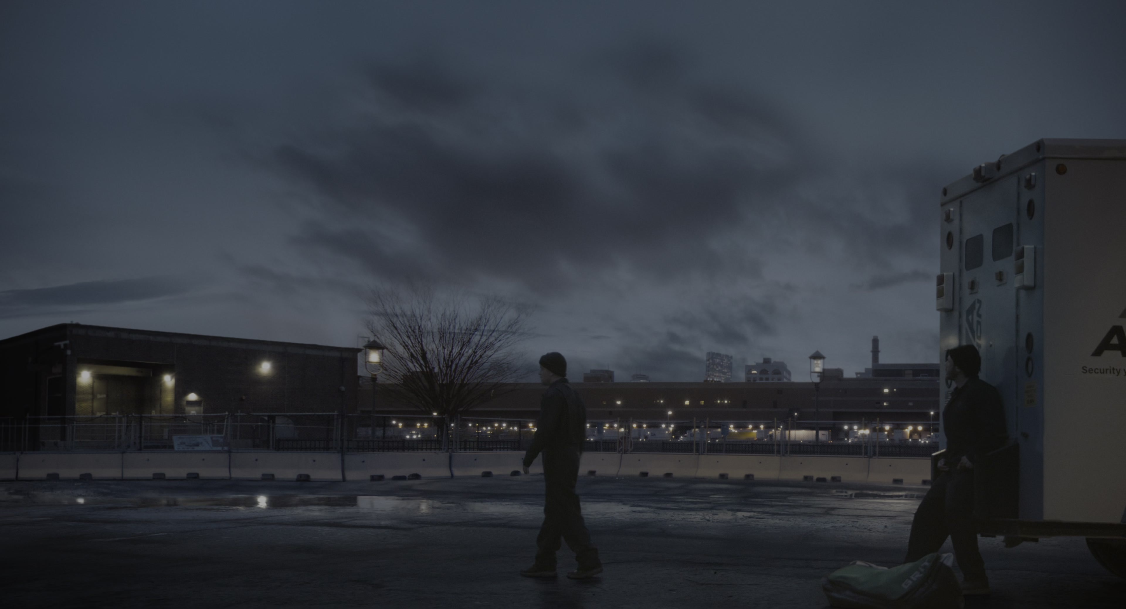 The Instigators (2024), wide, 1.85:1 — film still