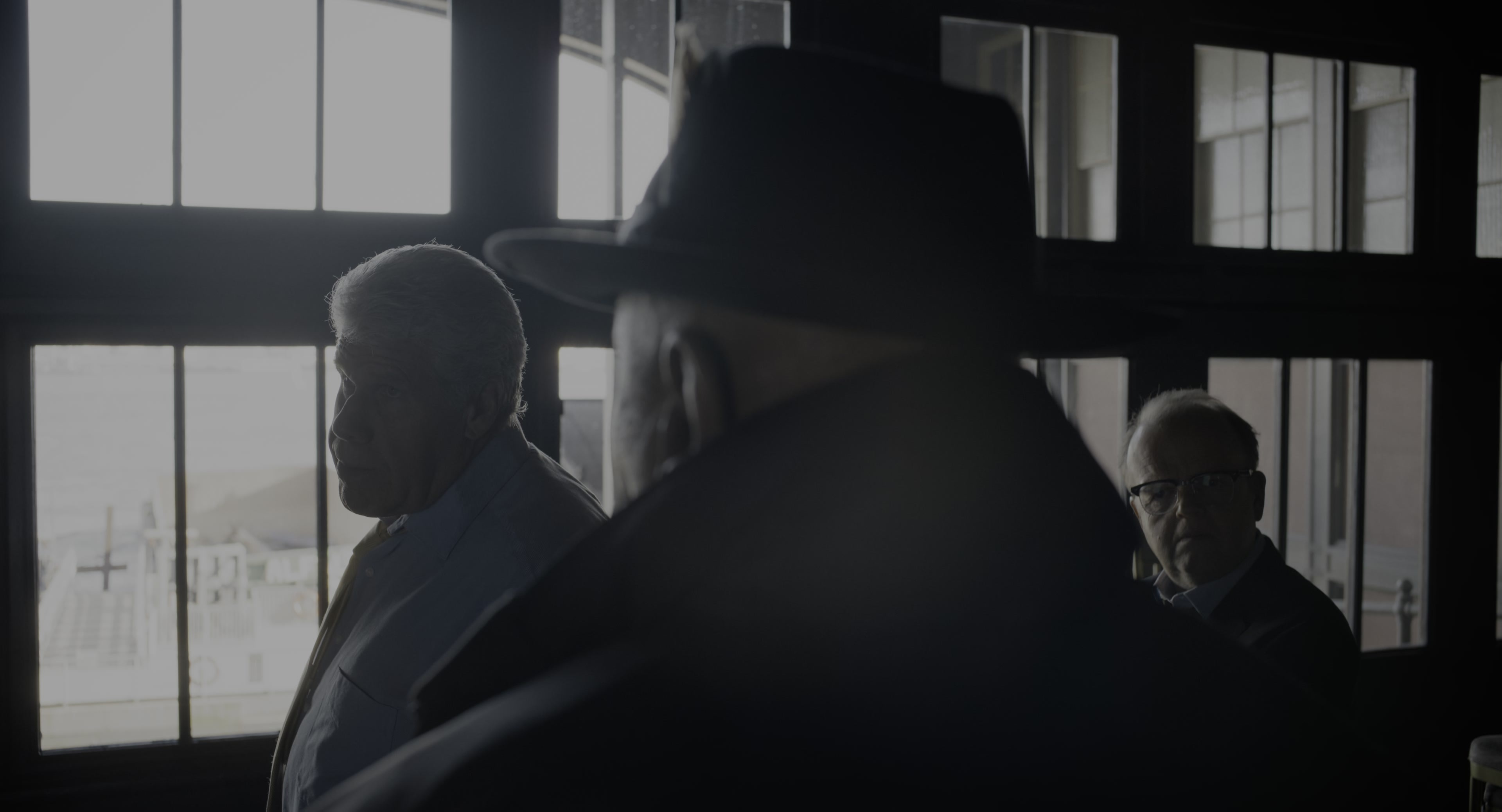 The Instigators (2024), wide, 1.85:1 — film still