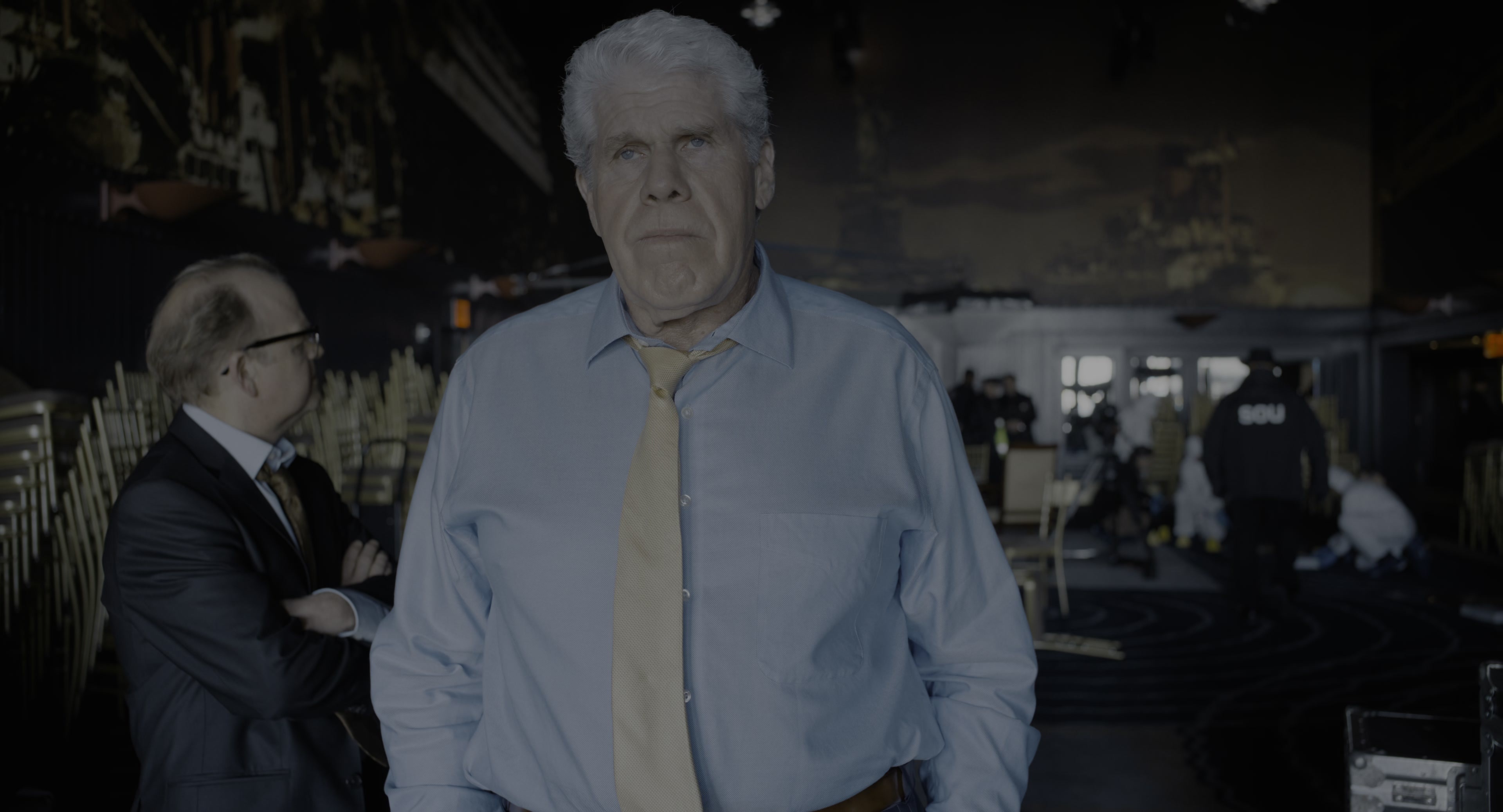 The Instigators (2024), wide, 1.85:1 — film still