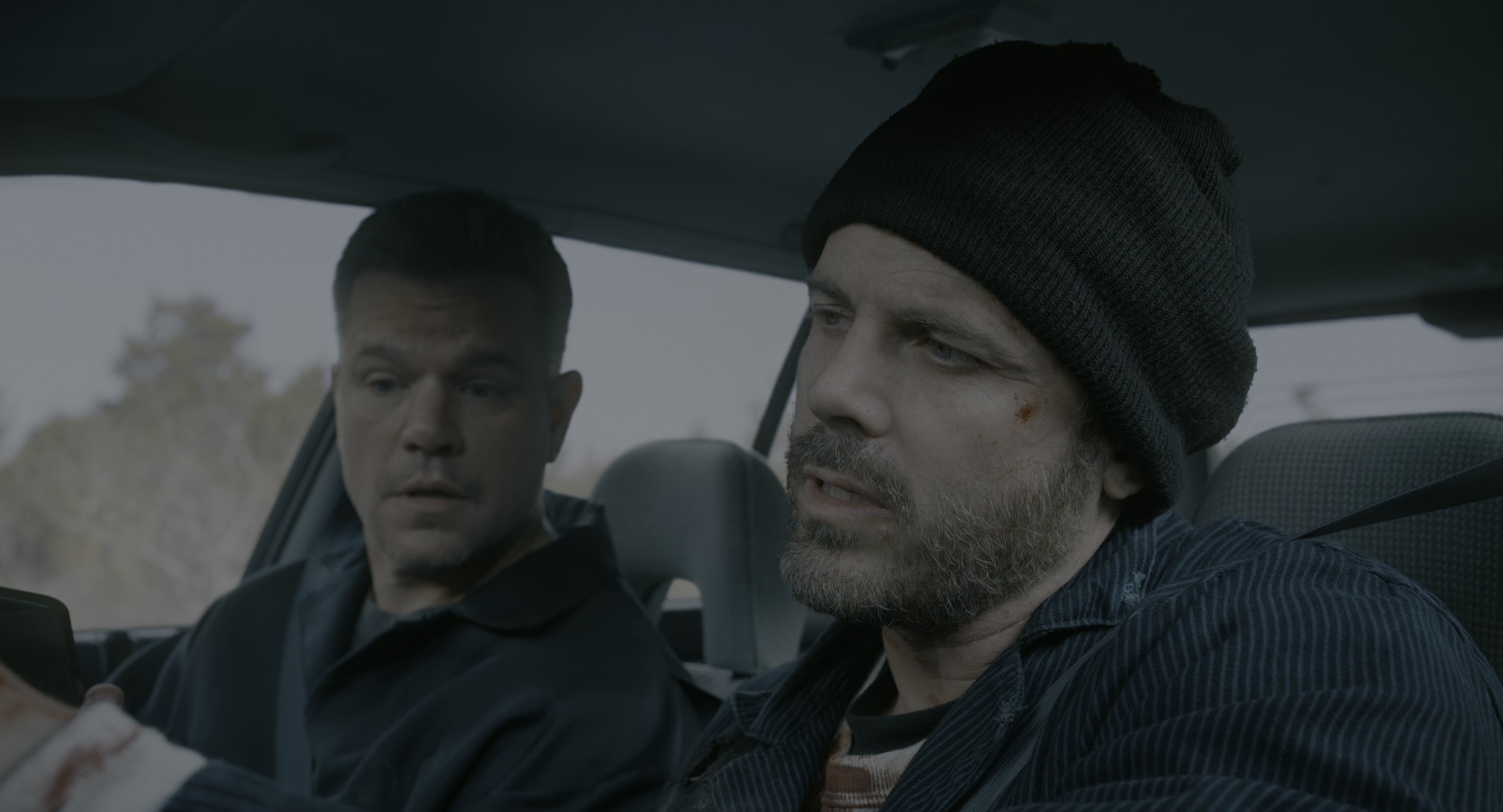 The Instigators (2024), wide, 1.85:1 — film still