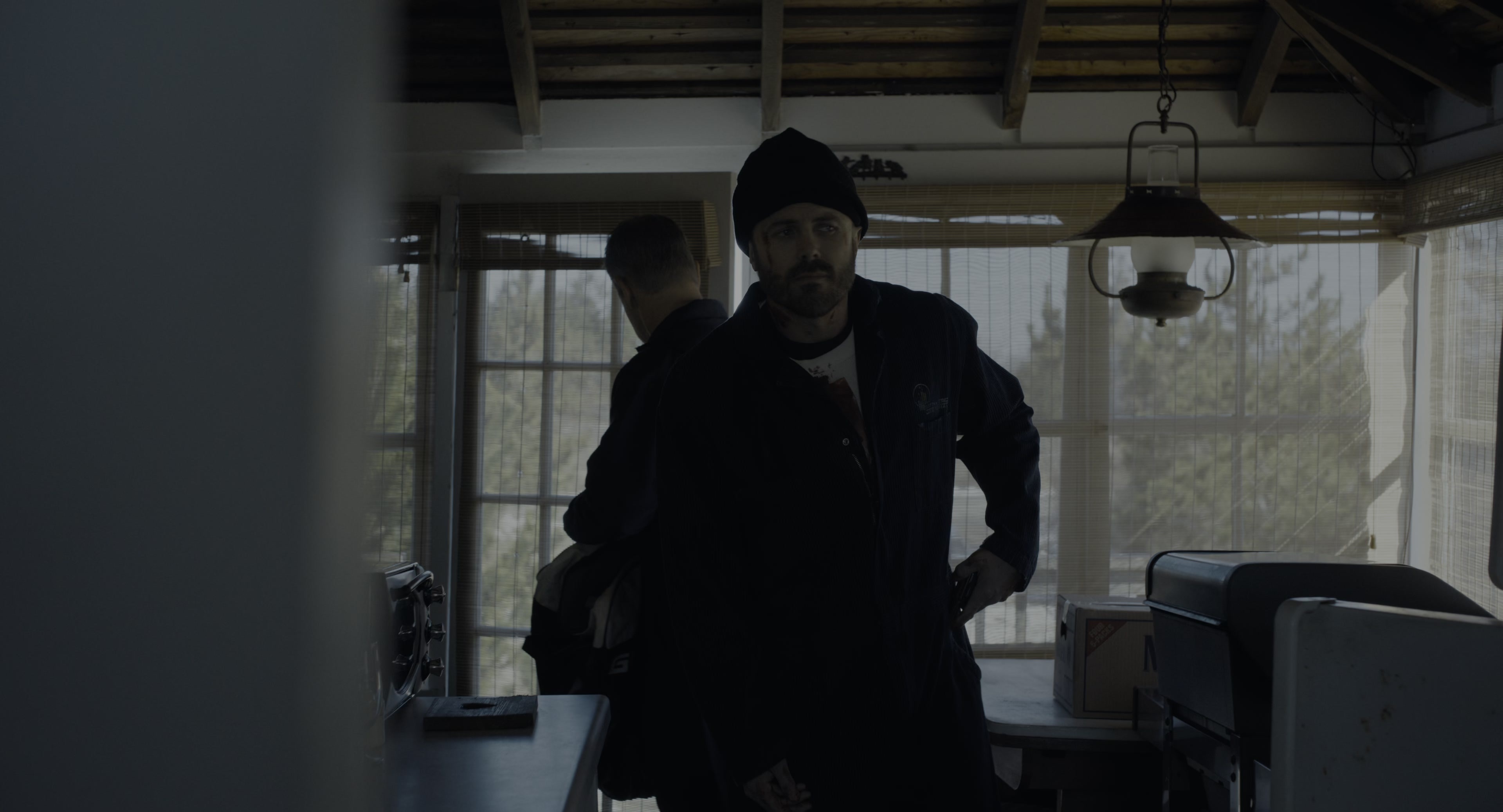 The Instigators (2024), wide, 1.85:1 — film still