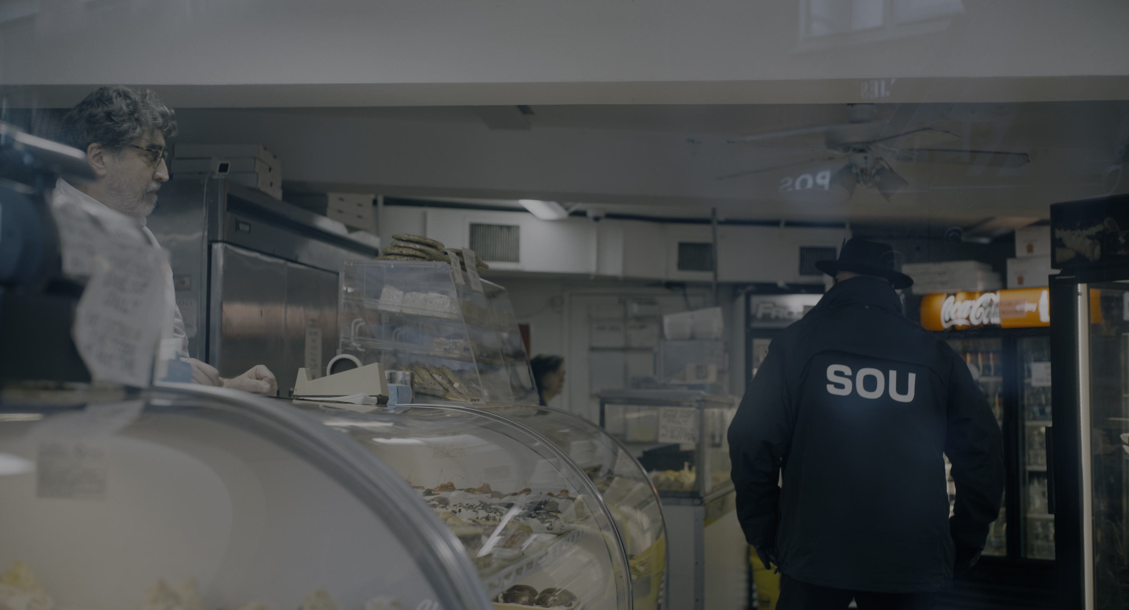 The Instigators (2024), wide, 1.85:1 — film still