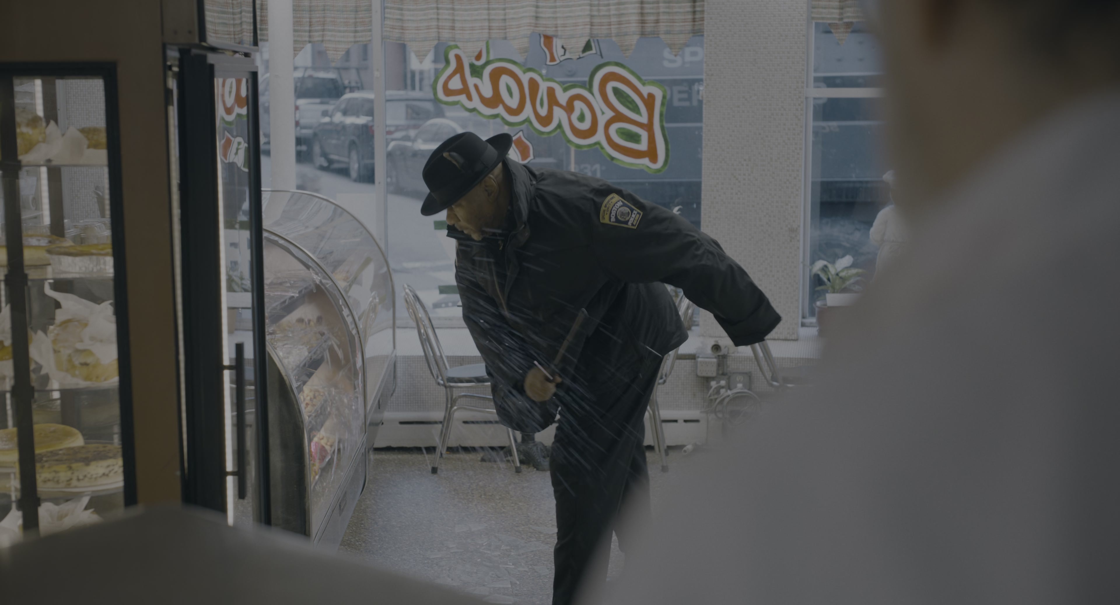 The Instigators (2024), wide, 1.85:1 — film still