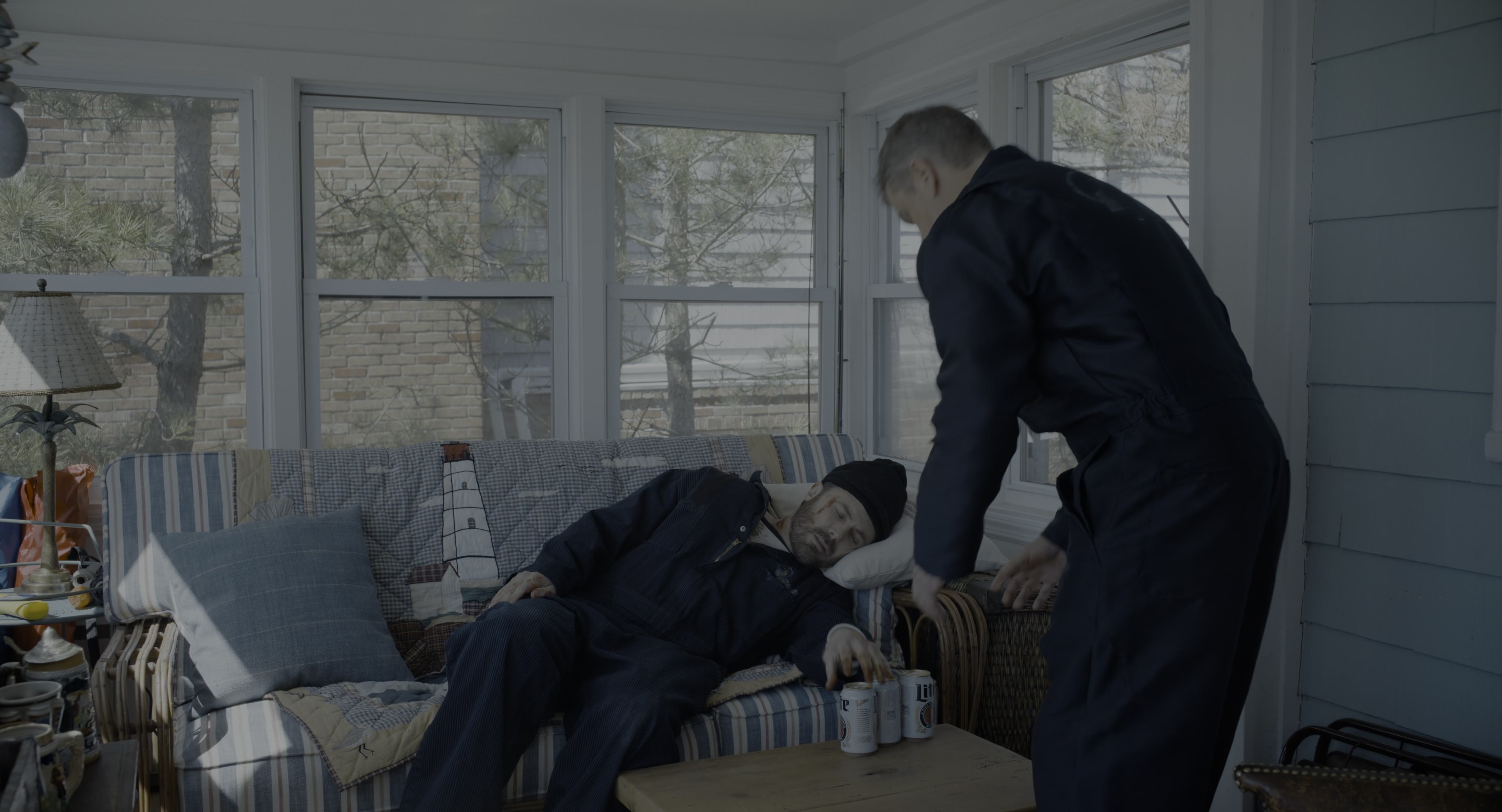The Instigators (2024), wide, 1.85:1 — film still